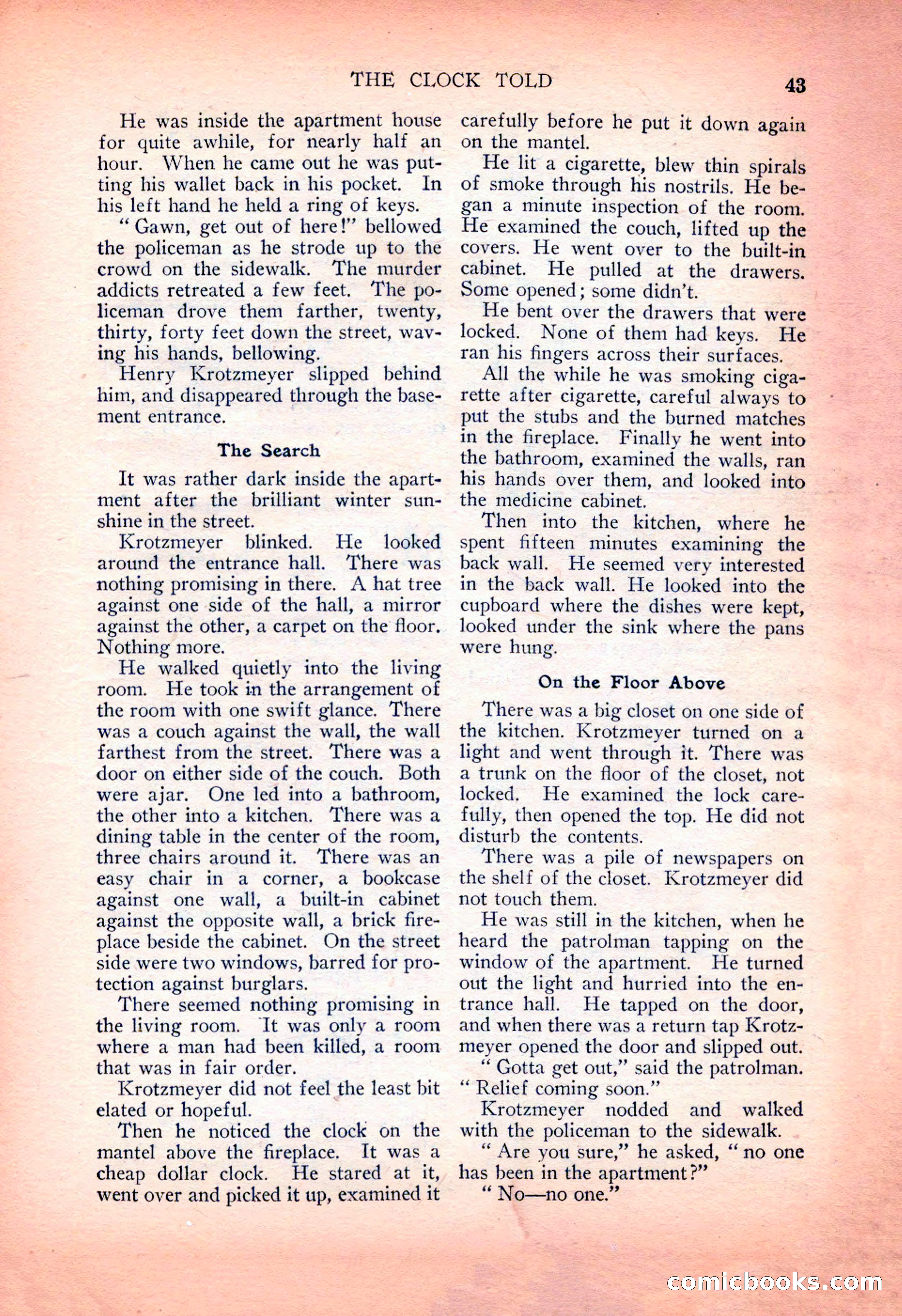 Detective Fiction Weekly, July 7, 1928 — page 53 of 156