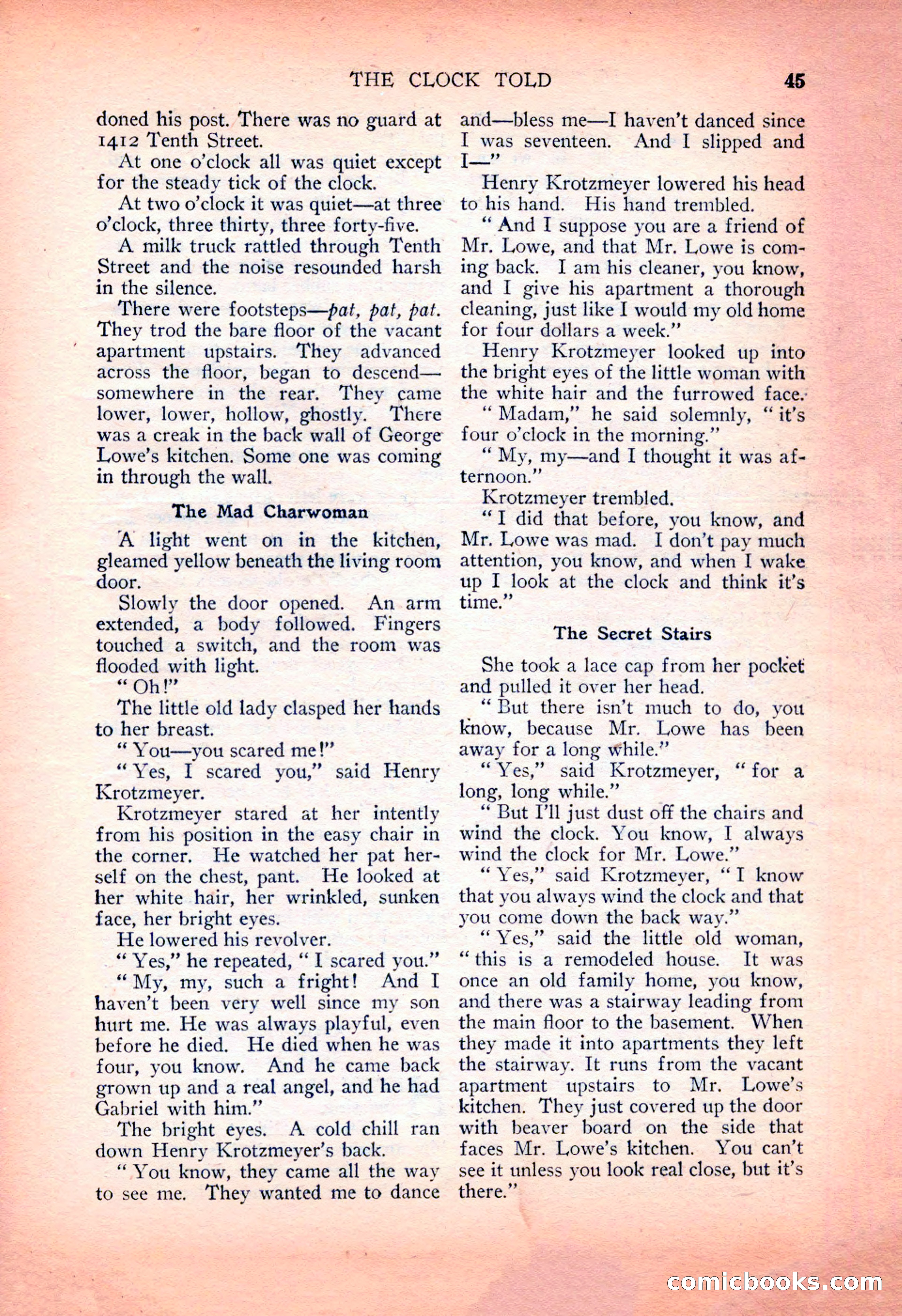 Detective Fiction Weekly, July 7, 1928 — page 55 of 156
