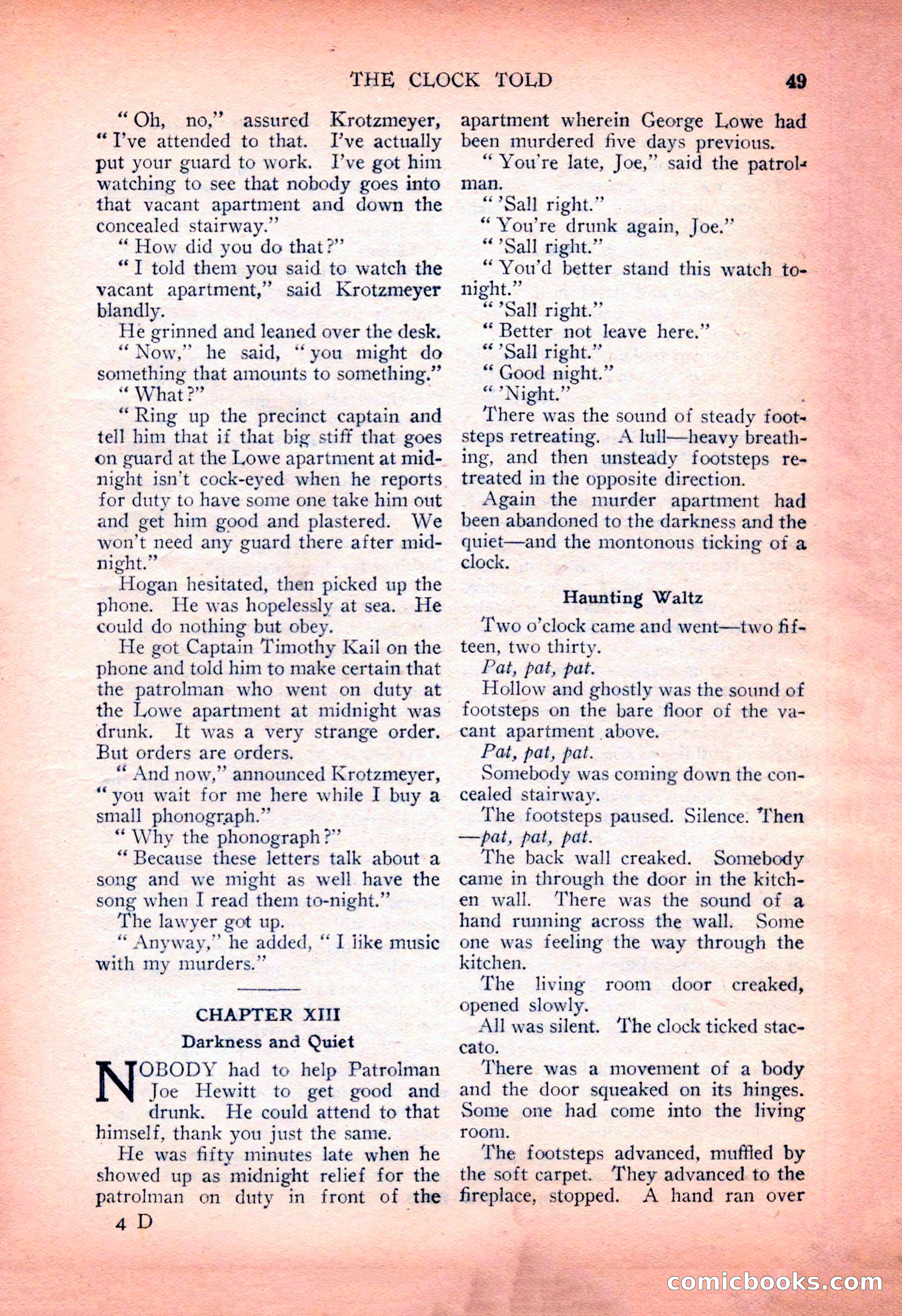 Detective Fiction Weekly, July 7, 1928 — page 59 of 156