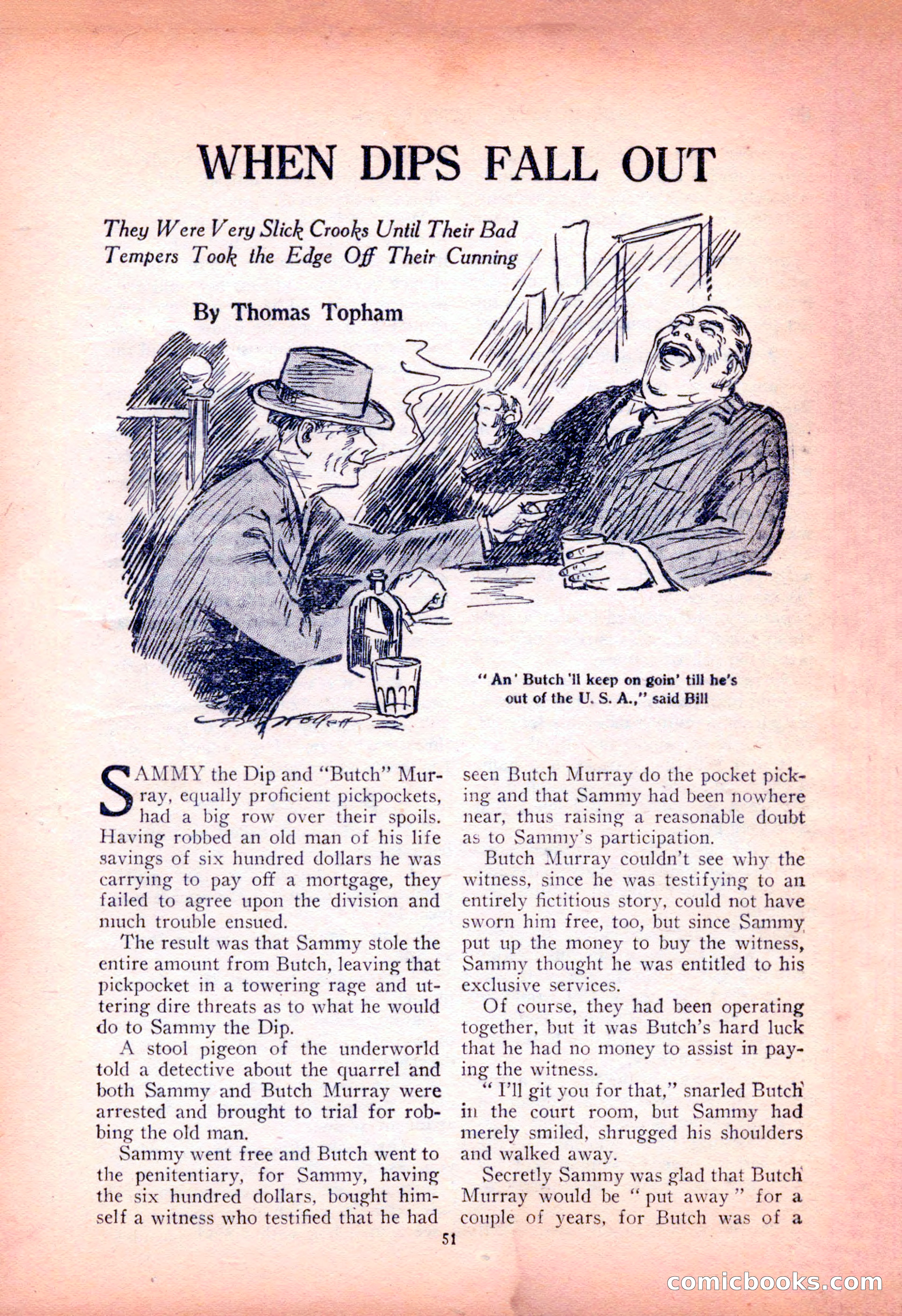 Detective Fiction Weekly, July 7, 1928 — page 61 of 156