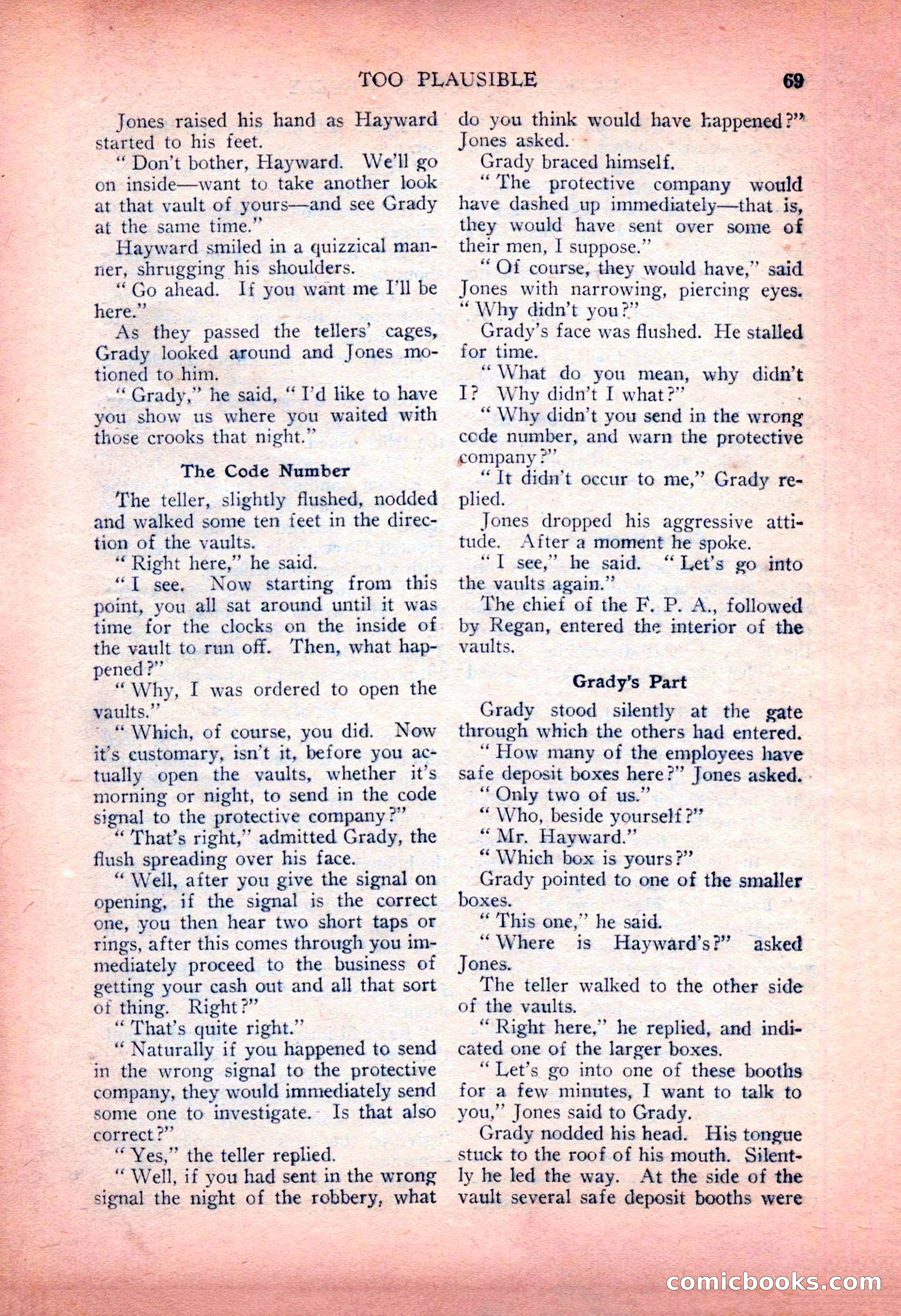 Detective Fiction Weekly, July 7, 1928 — page 79 of 156