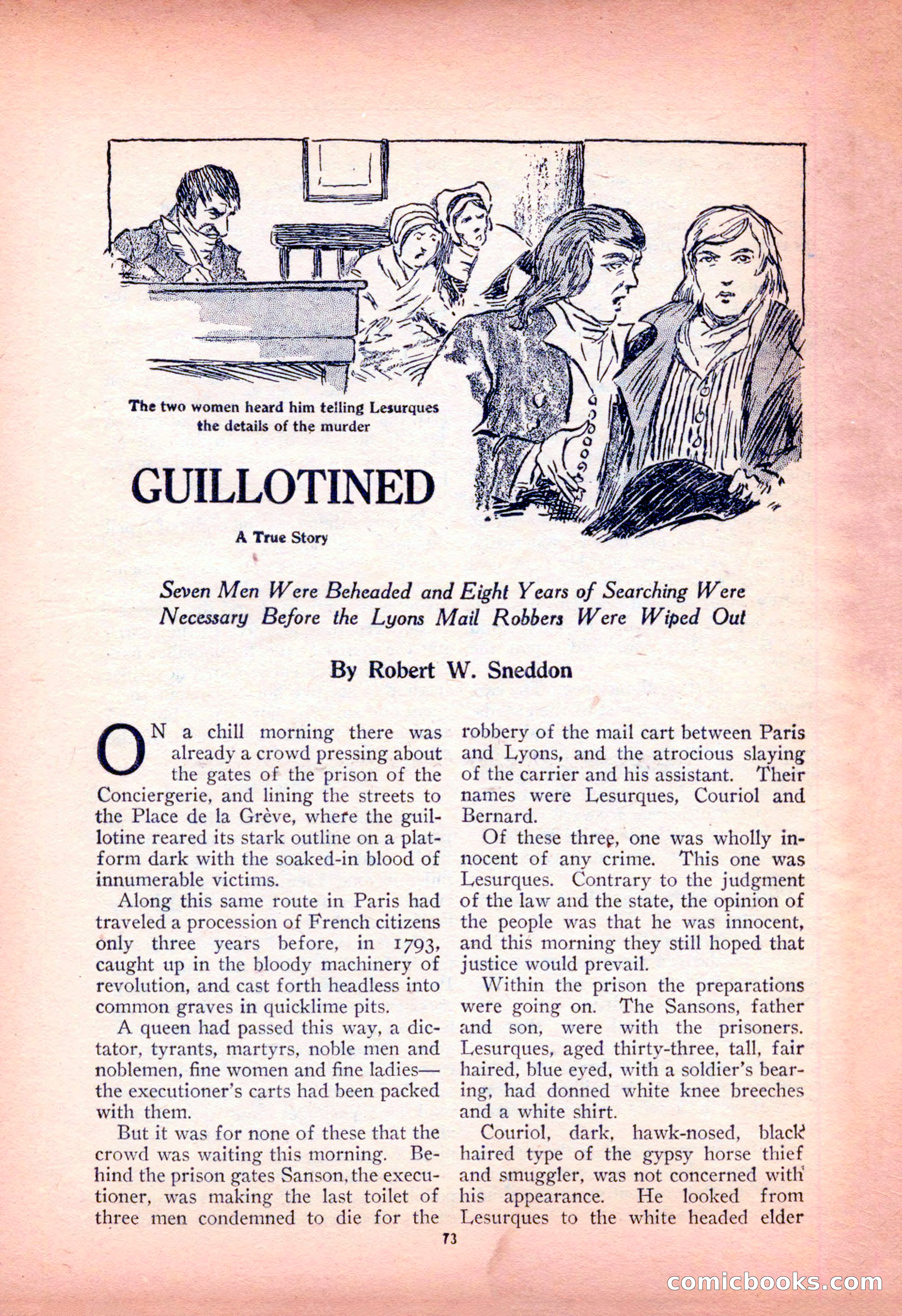 Detective Fiction Weekly, July 7, 1928 — page 83 of 156