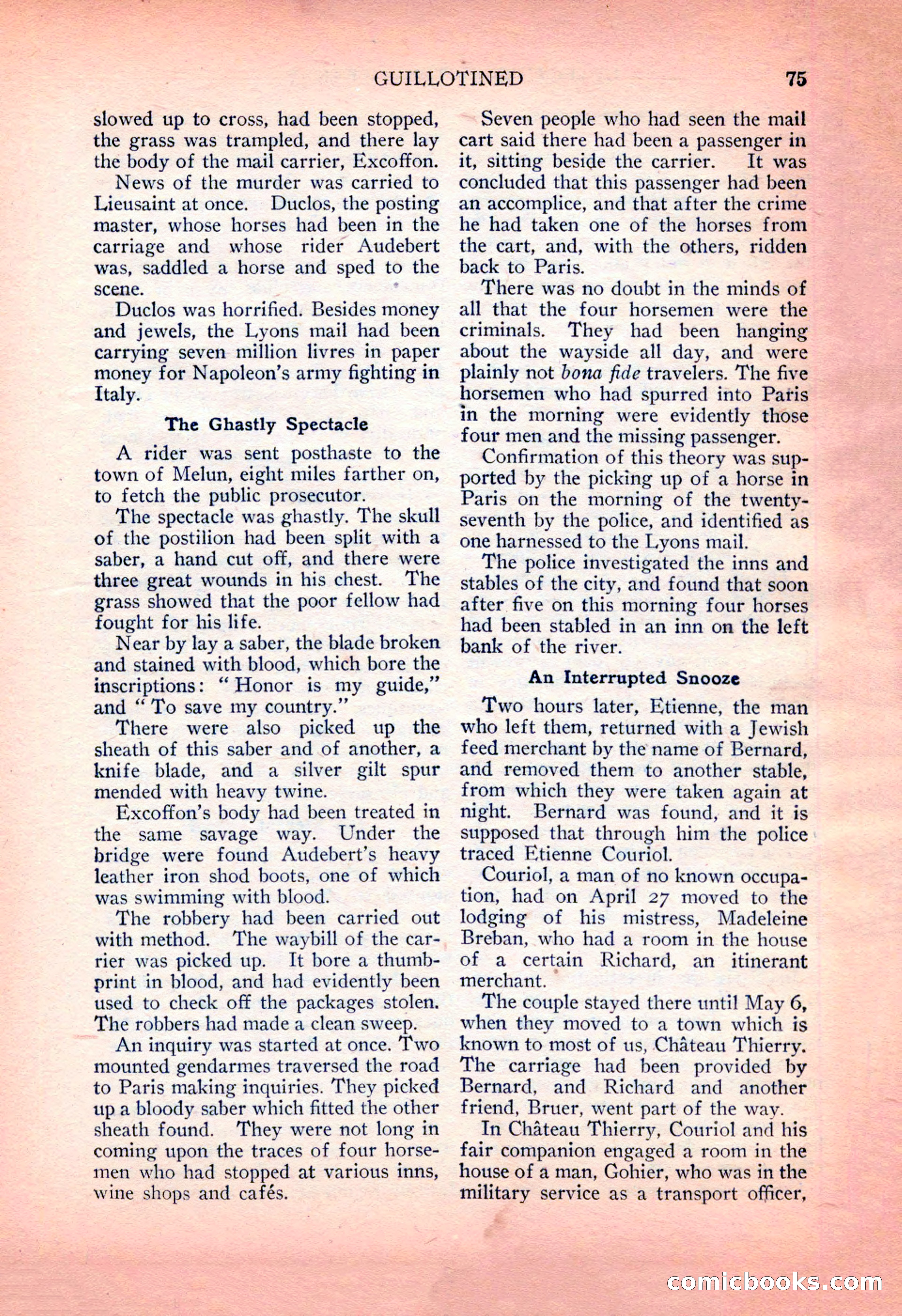 Detective Fiction Weekly, July 7, 1928 — page 85 of 156