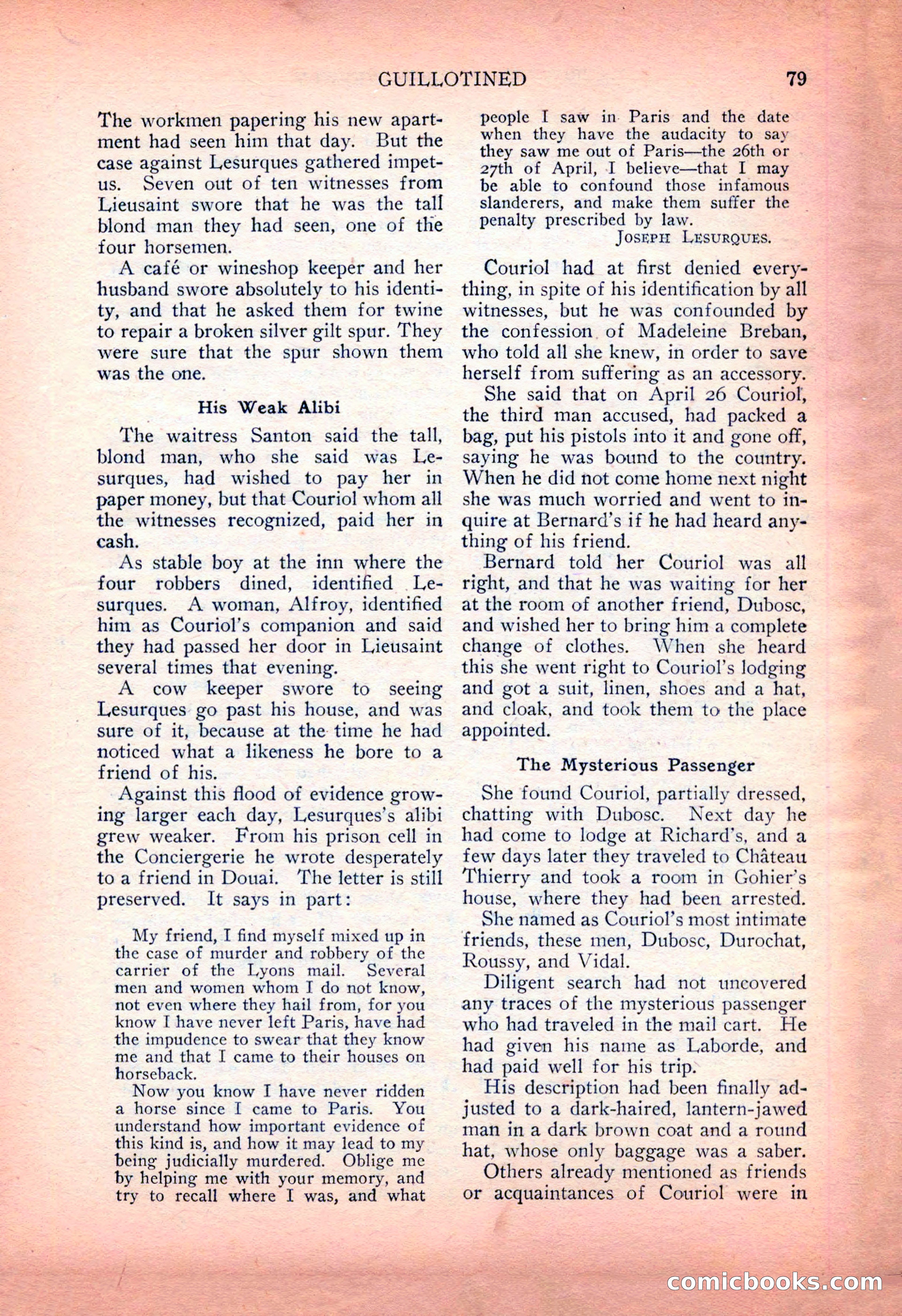 Detective Fiction Weekly, July 7, 1928 — page 89 of 156