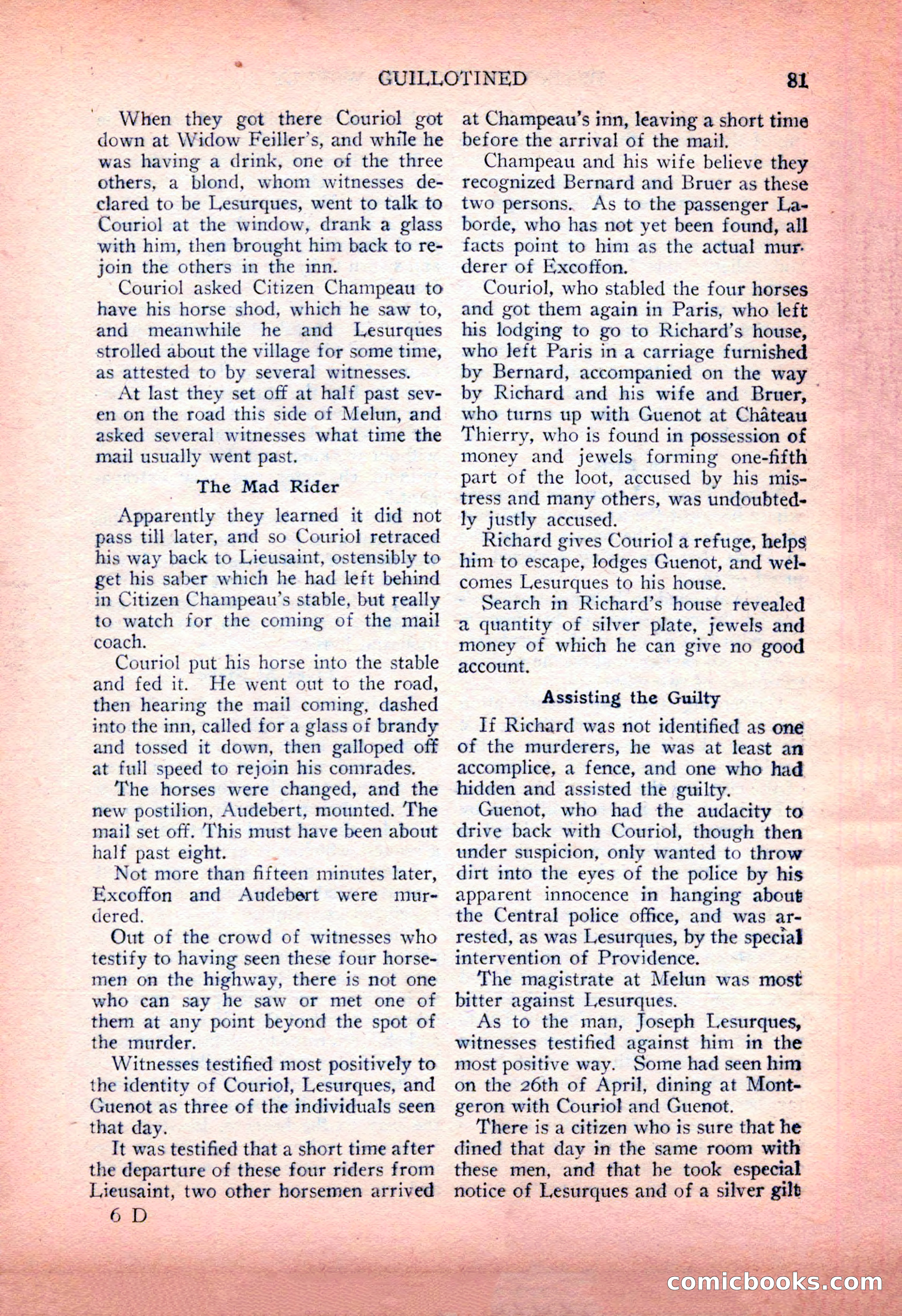 Detective Fiction Weekly, July 7, 1928 — page 91 of 156