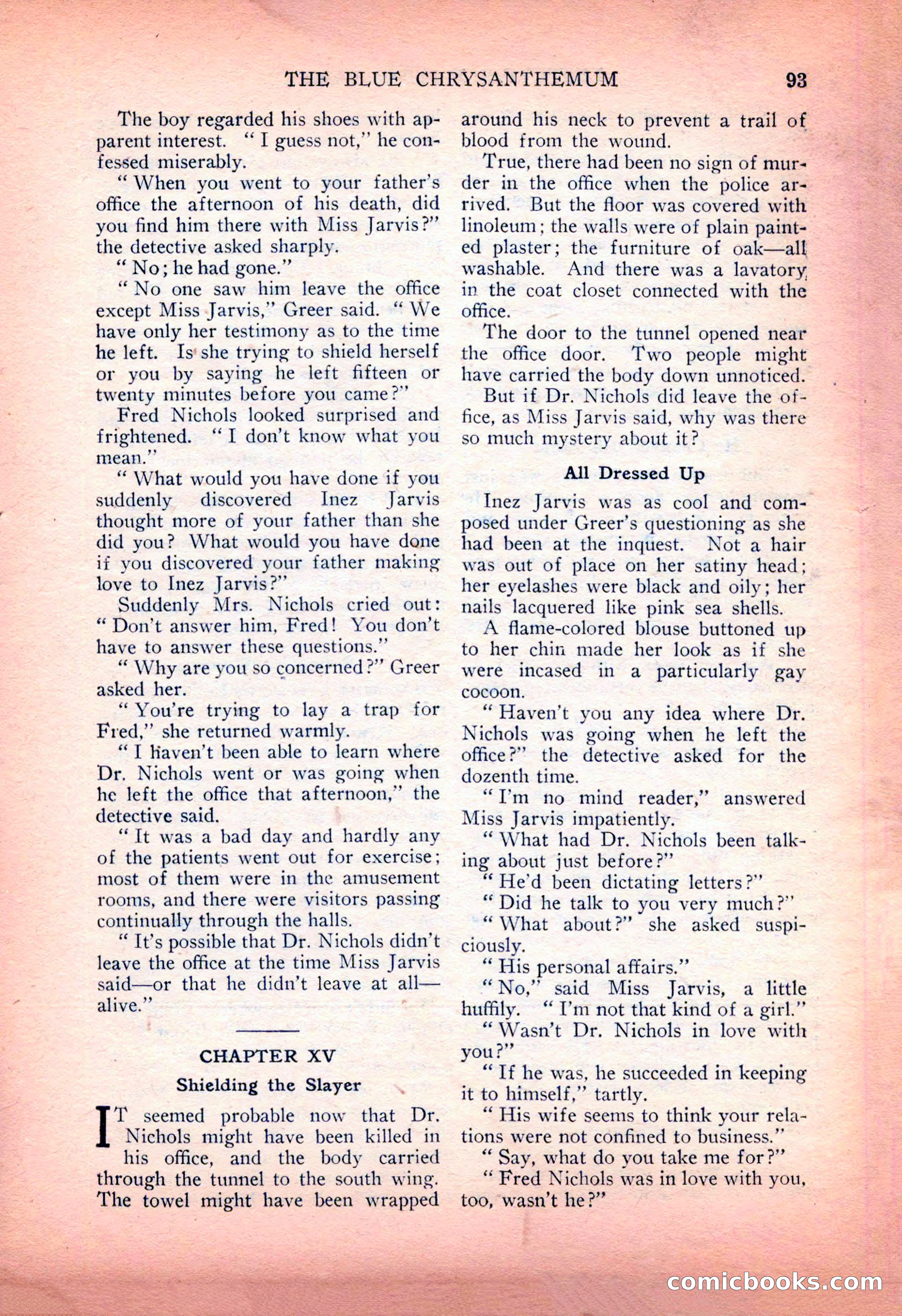 Detective Fiction Weekly, July 7, 1928 — page 103 of 156