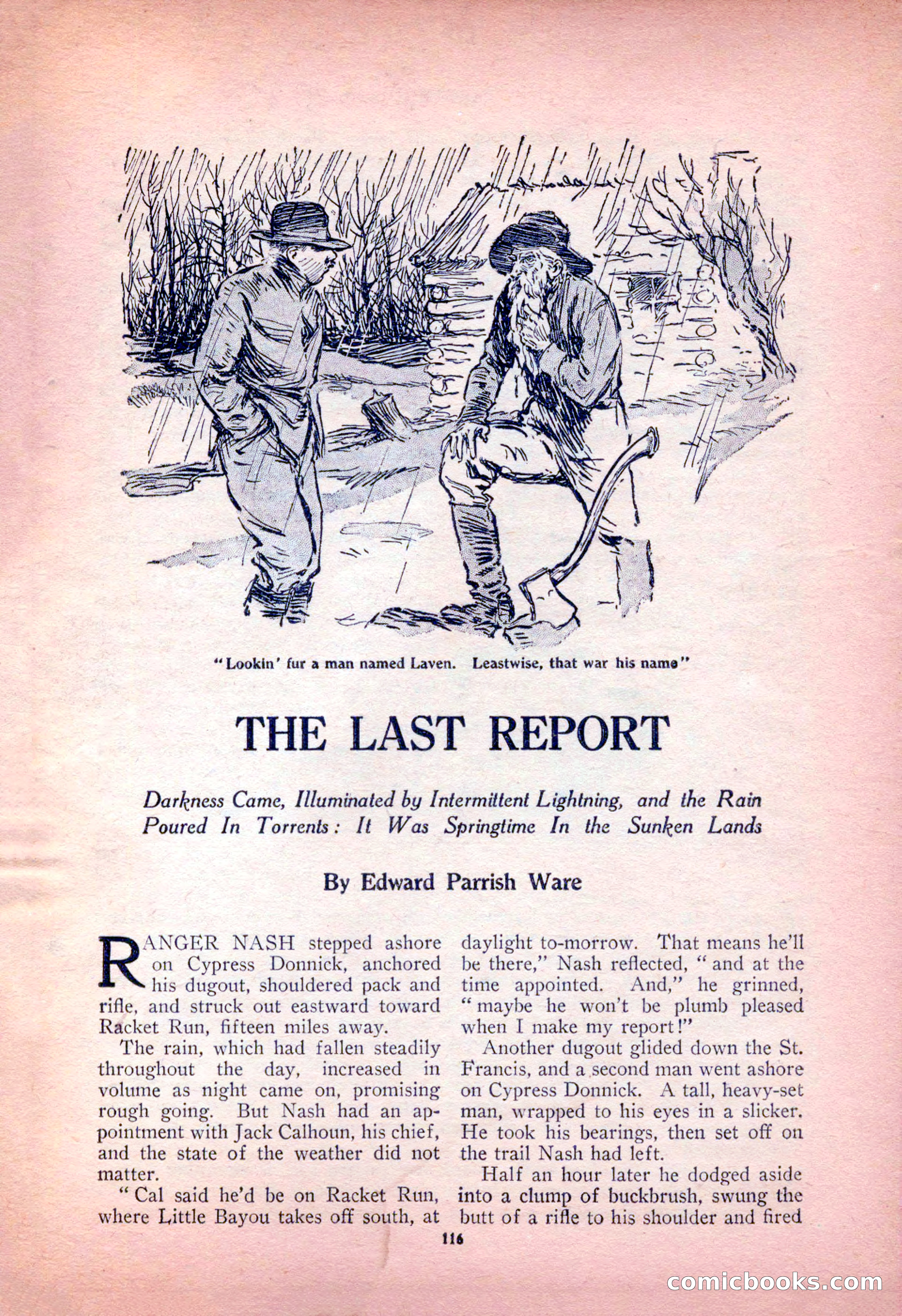 Detective Fiction Weekly, July 7, 1928 — page 126 of 156