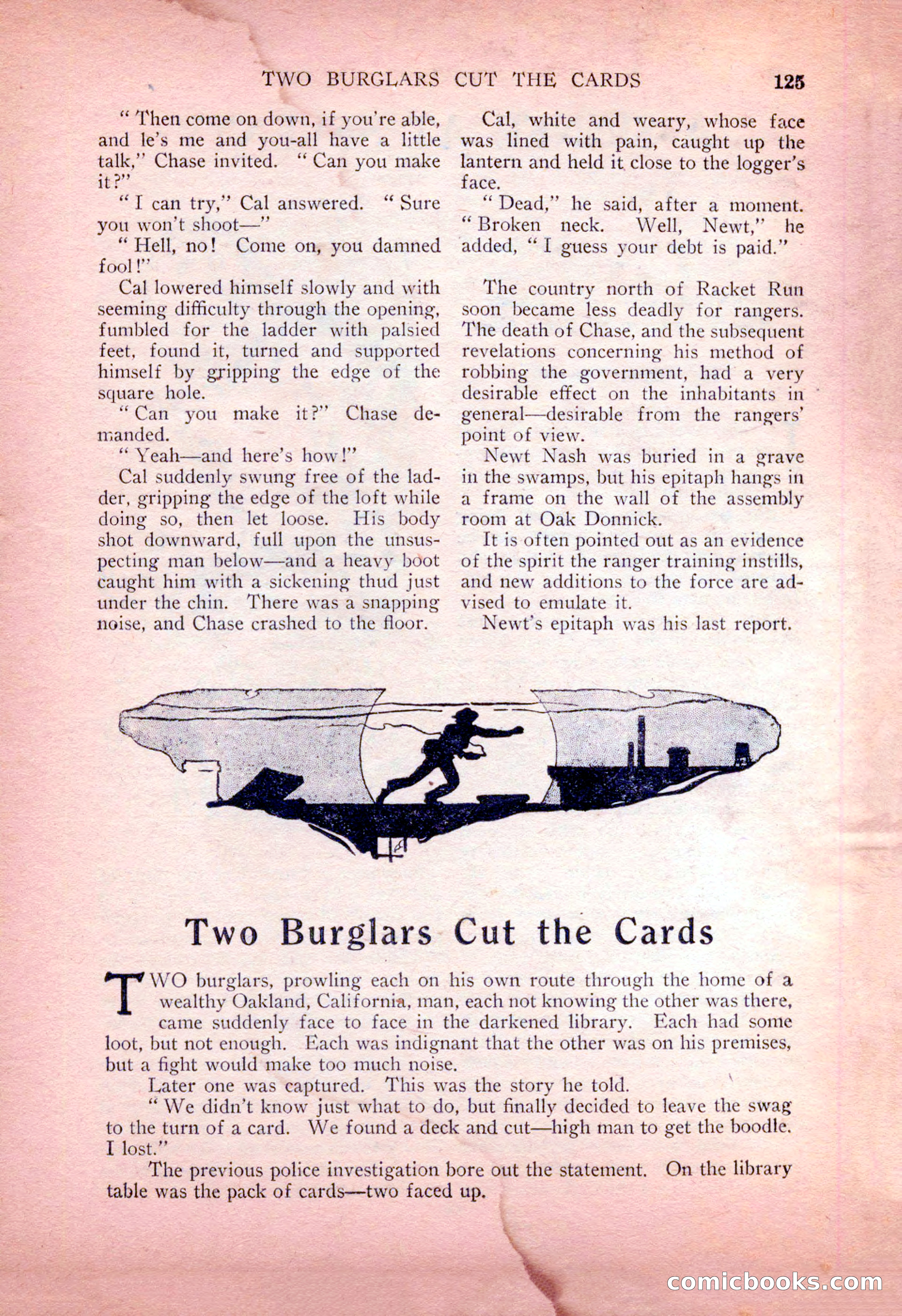 Detective Fiction Weekly, July 7, 1928 — page 135 of 156