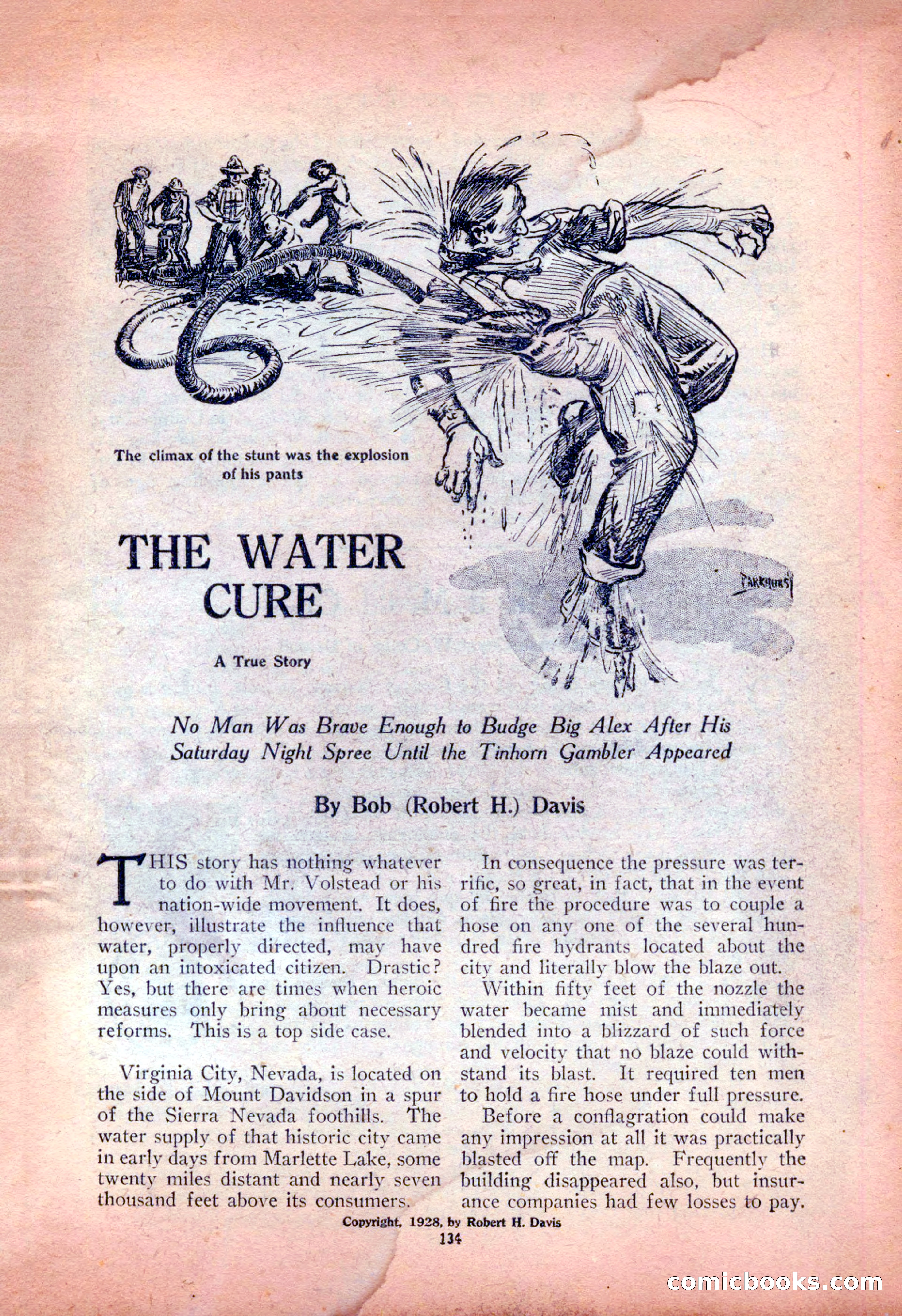 Detective Fiction Weekly, July 7, 1928 — page 144 of 156