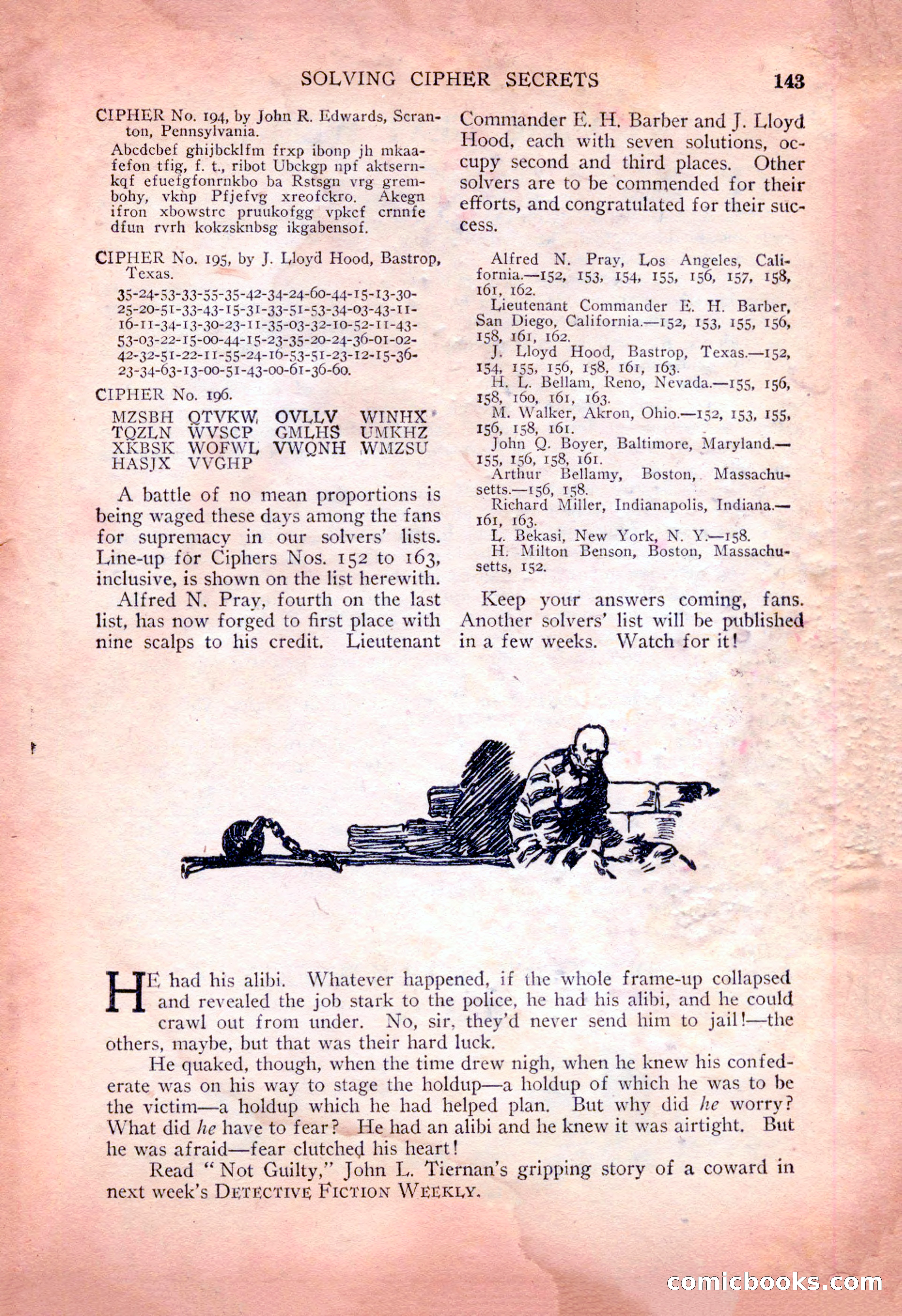 Detective Fiction Weekly, July 7, 1928 — page 153 of 156