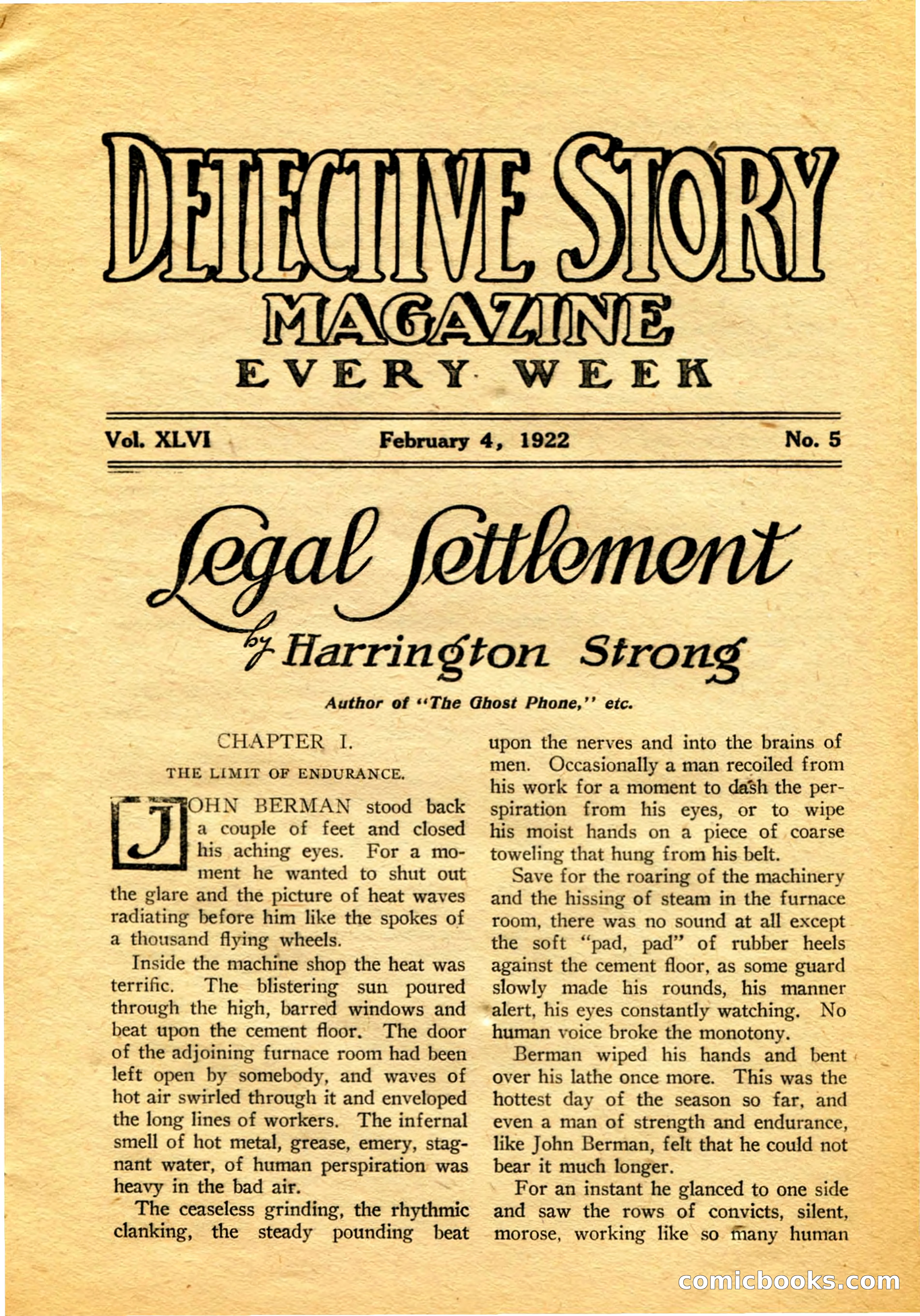 Detective Story Magazine, February 4, 1922 — page 11 of 164