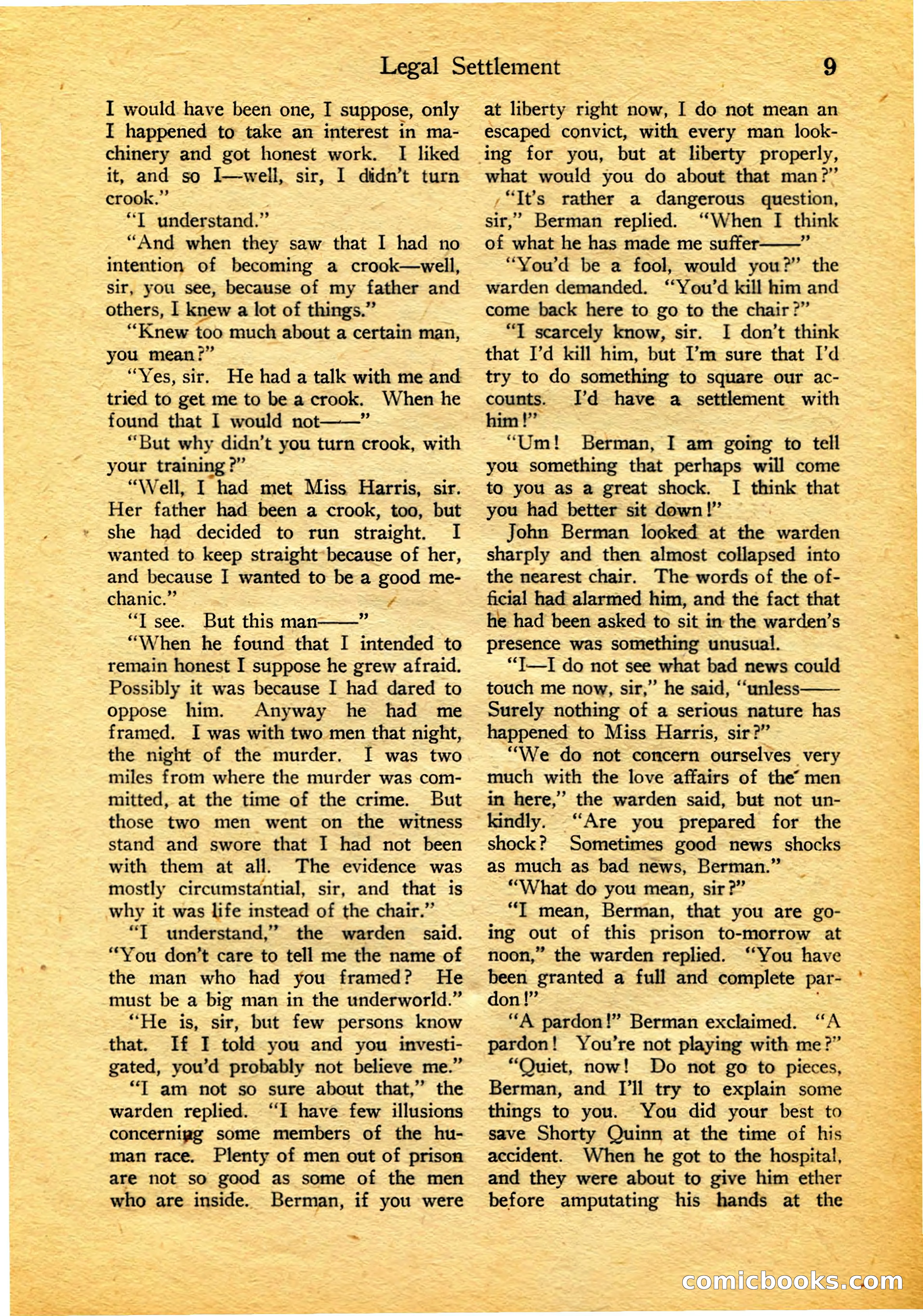 Detective Story Magazine, February 4, 1922 — page 19 of 164