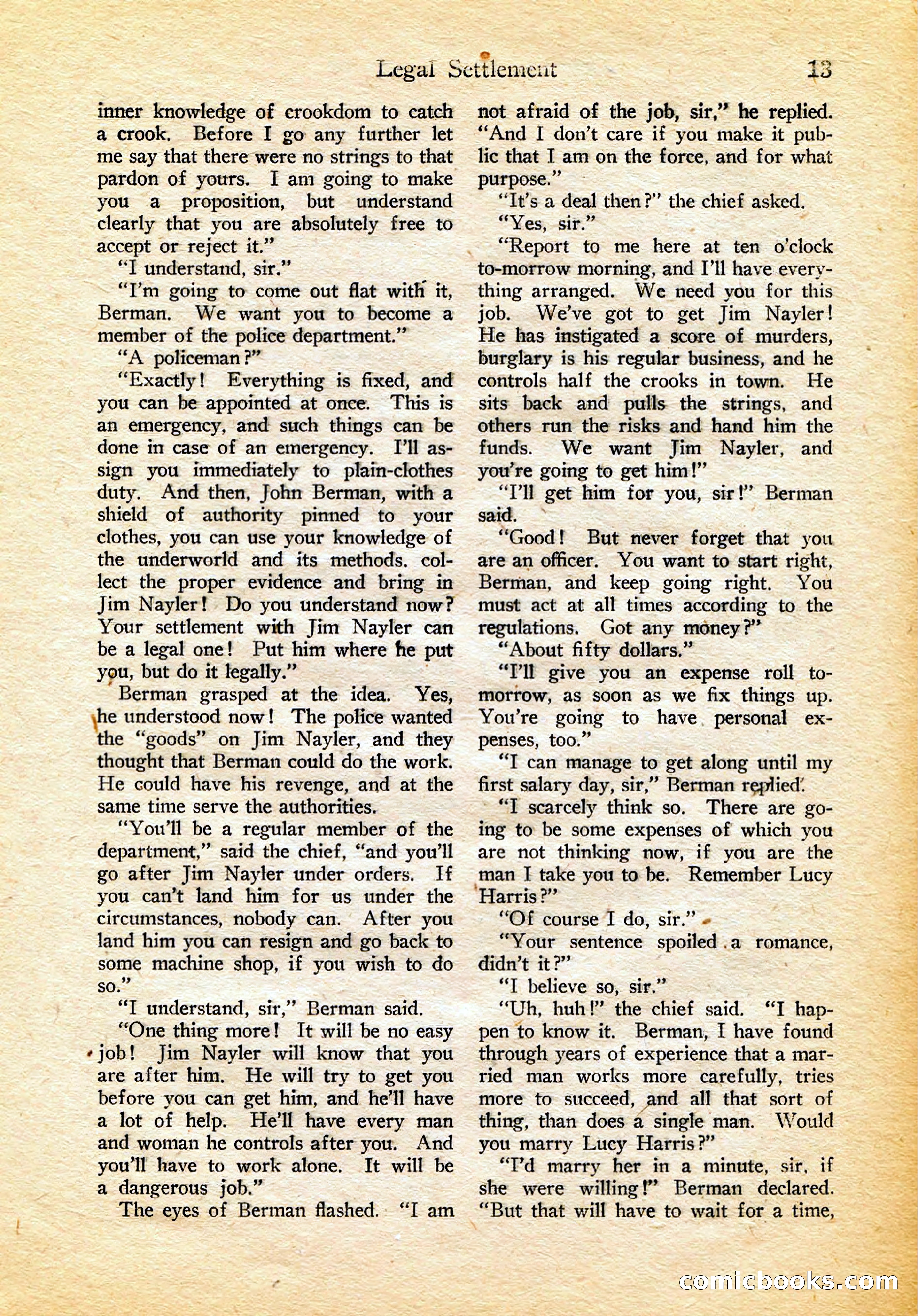 Detective Story Magazine, February 4, 1922 — page 23 of 164