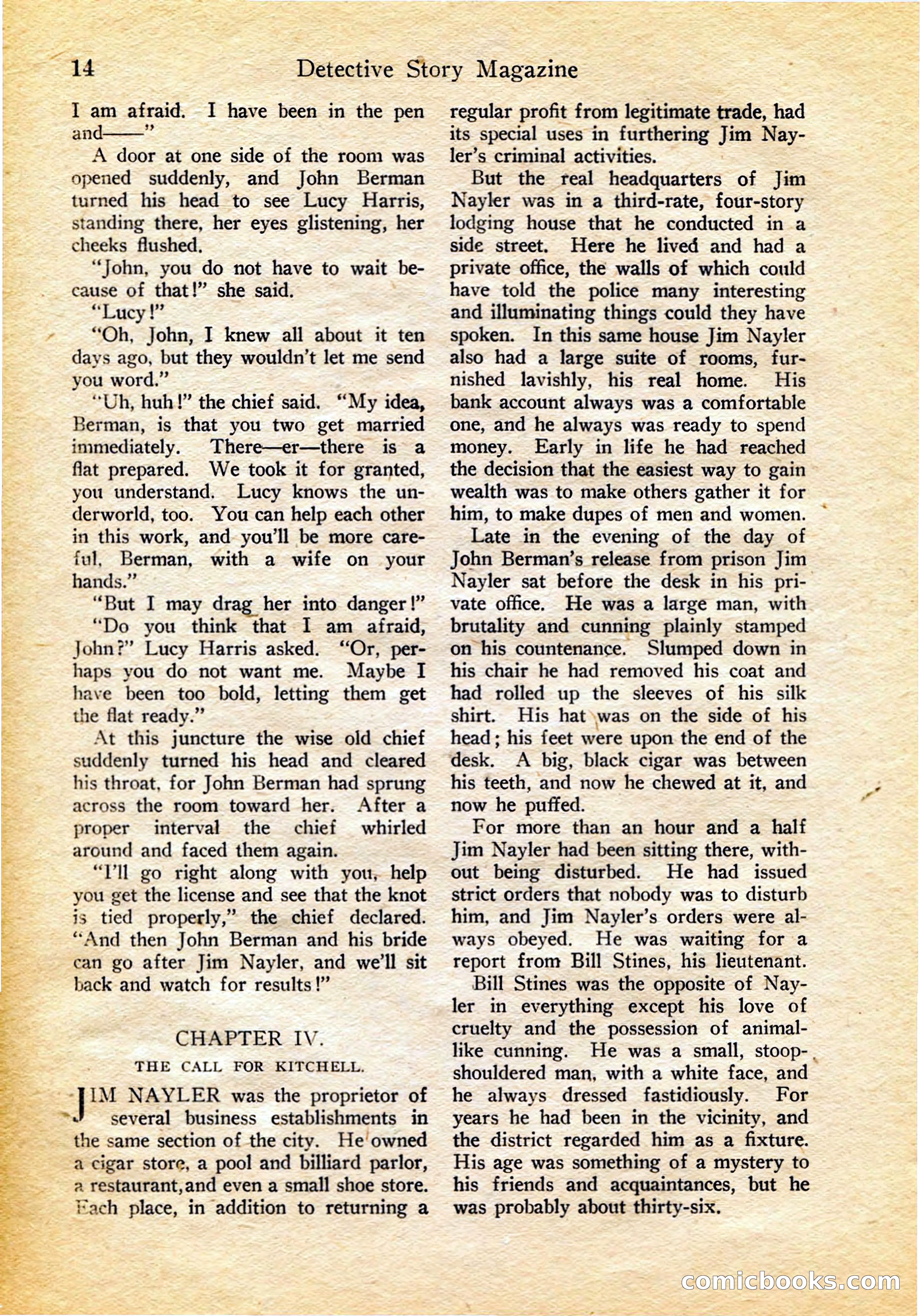 Detective Story Magazine, February 4, 1922 — page 24 of 164