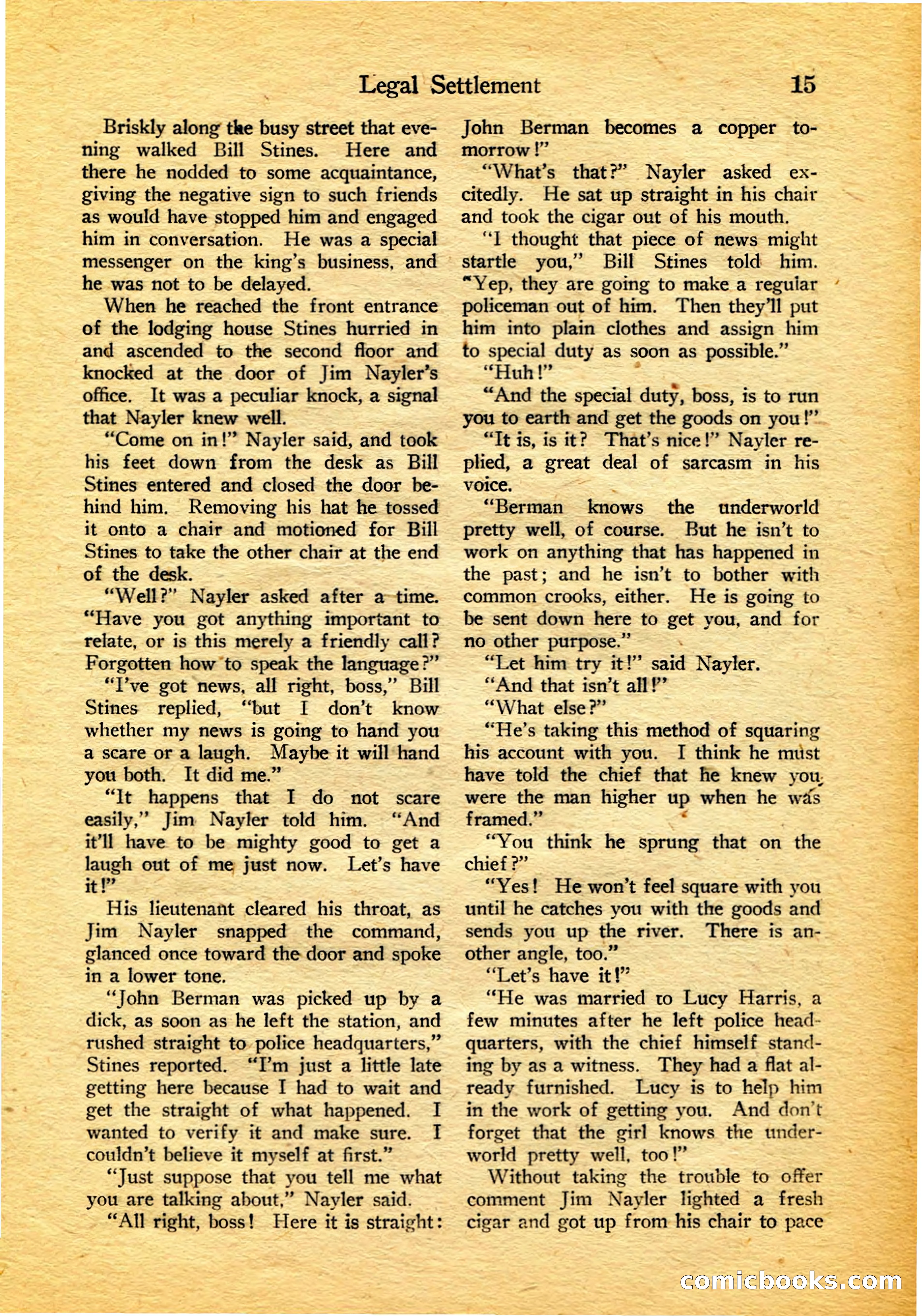 Detective Story Magazine, February 4, 1922 — page 25 of 164