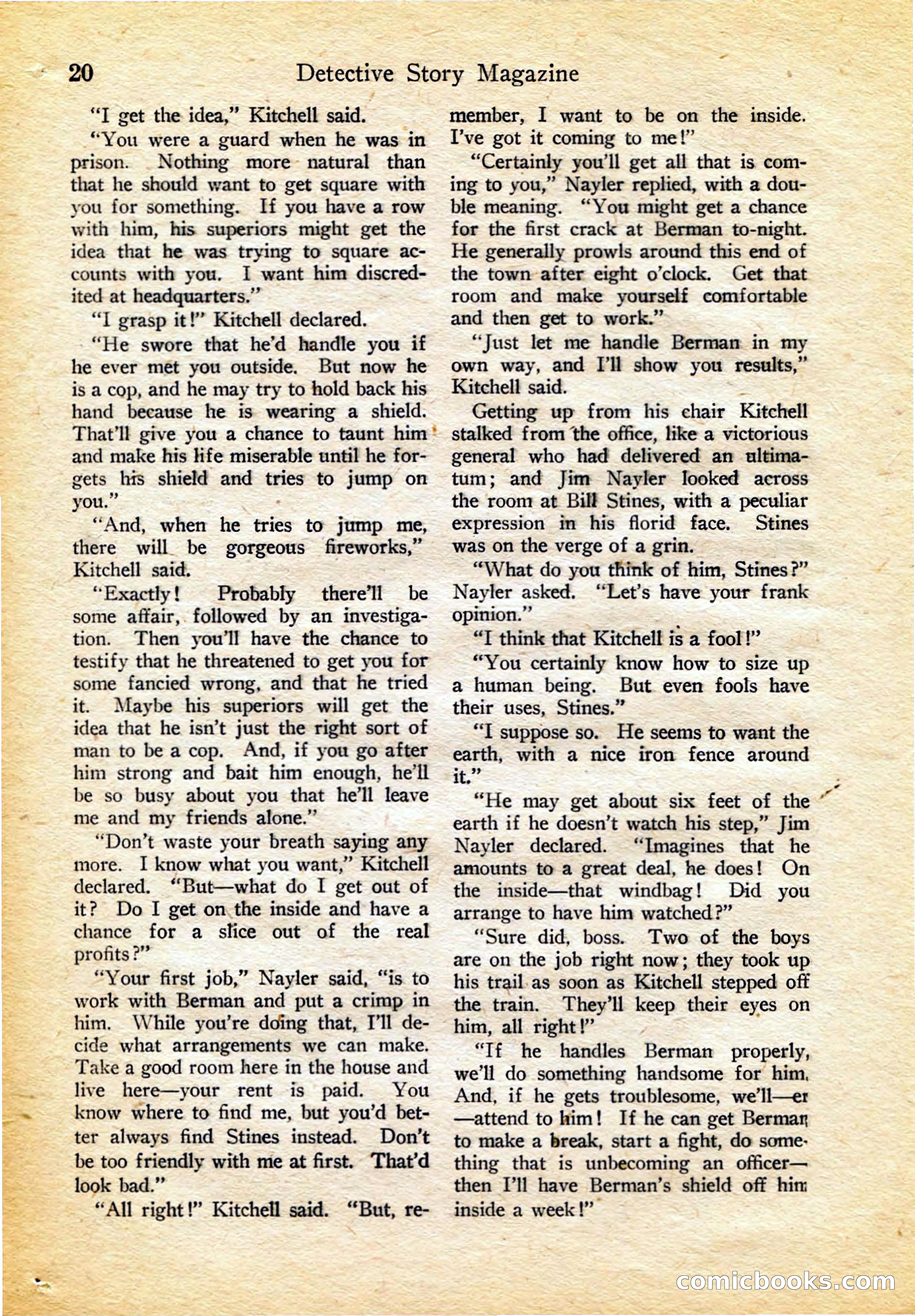 Detective Story Magazine, February 4, 1922 — page 30 of 164