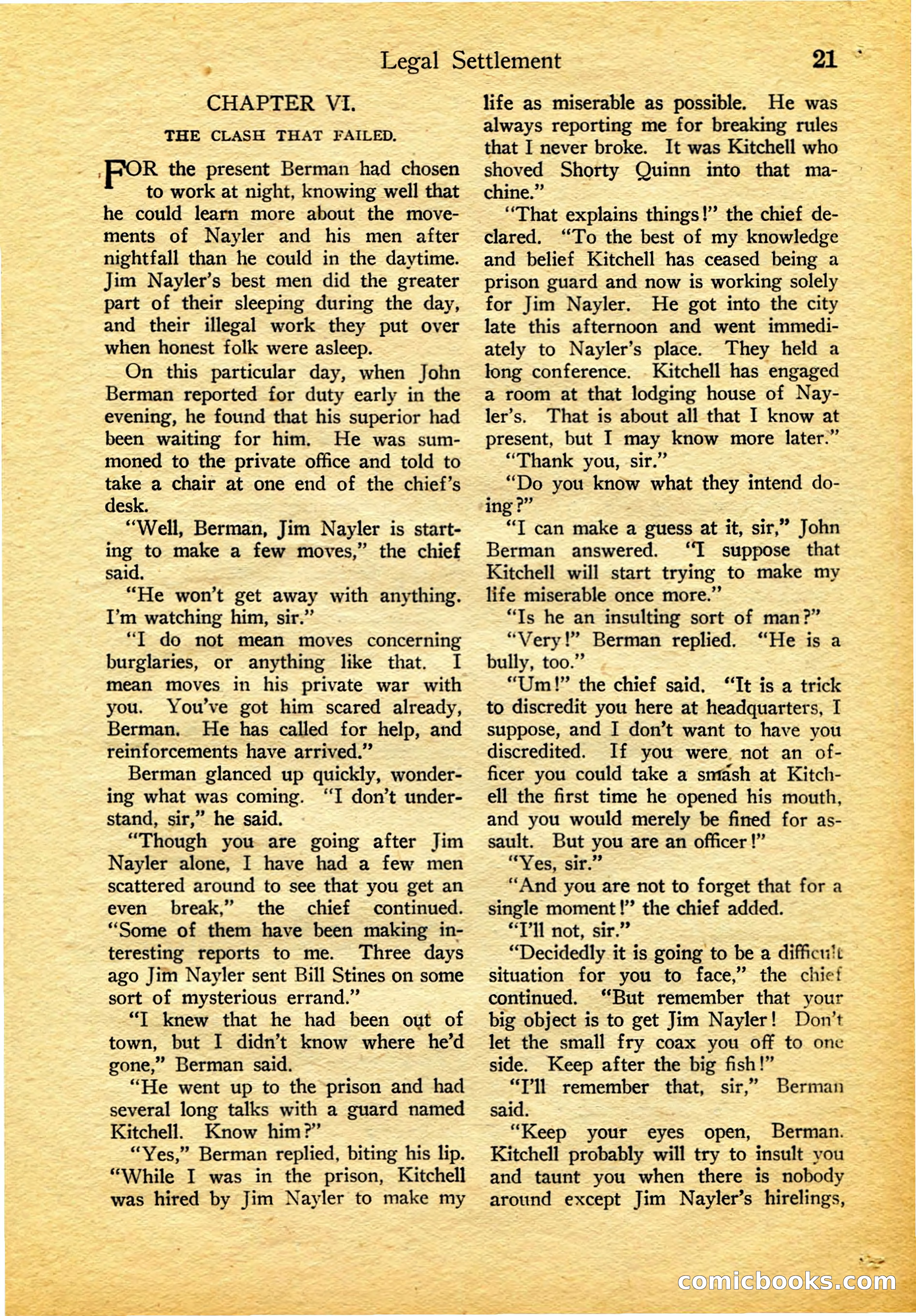 Detective Story Magazine, February 4, 1922 — page 31 of 164