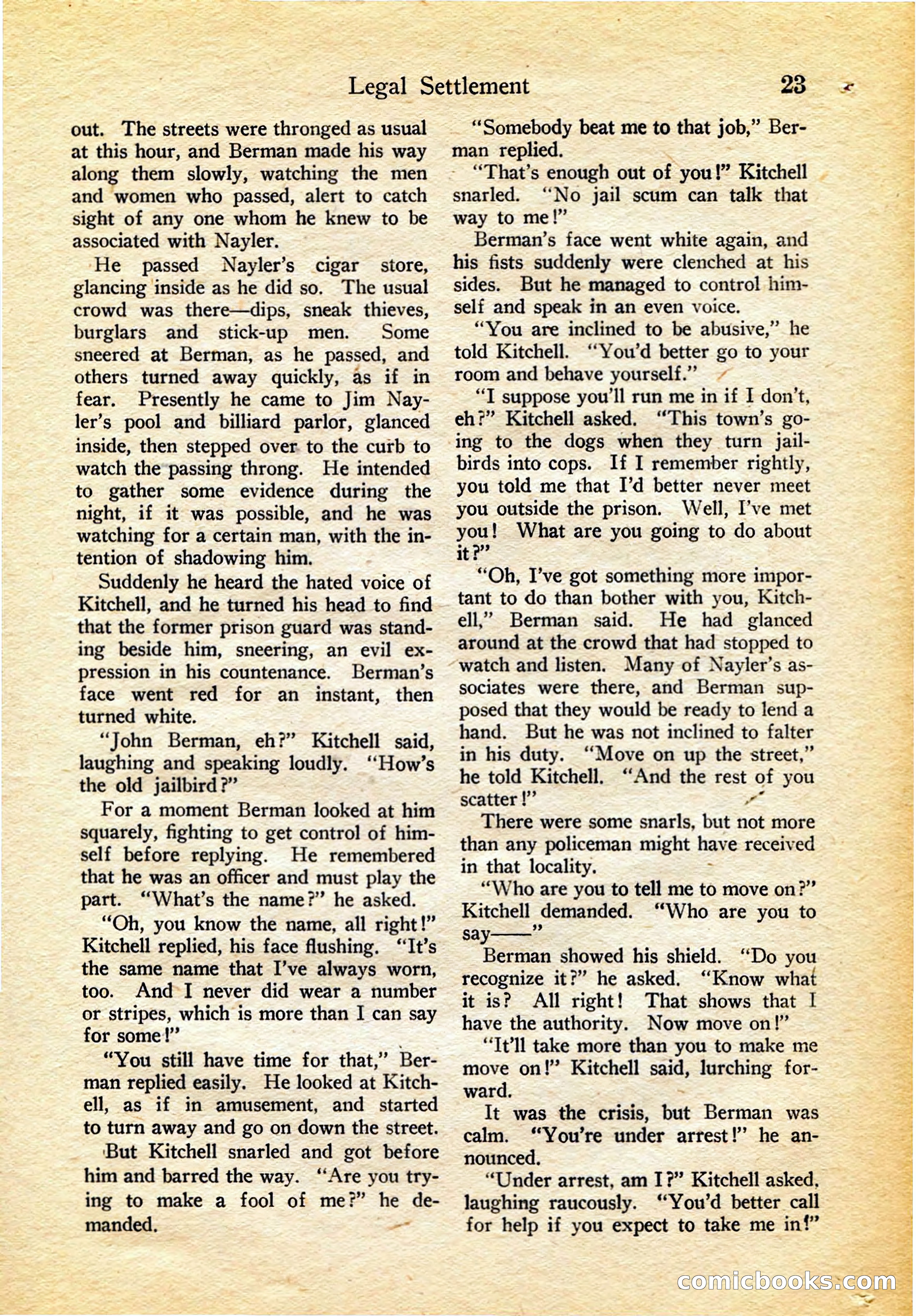 Detective Story Magazine, February 4, 1922 — page 33 of 164