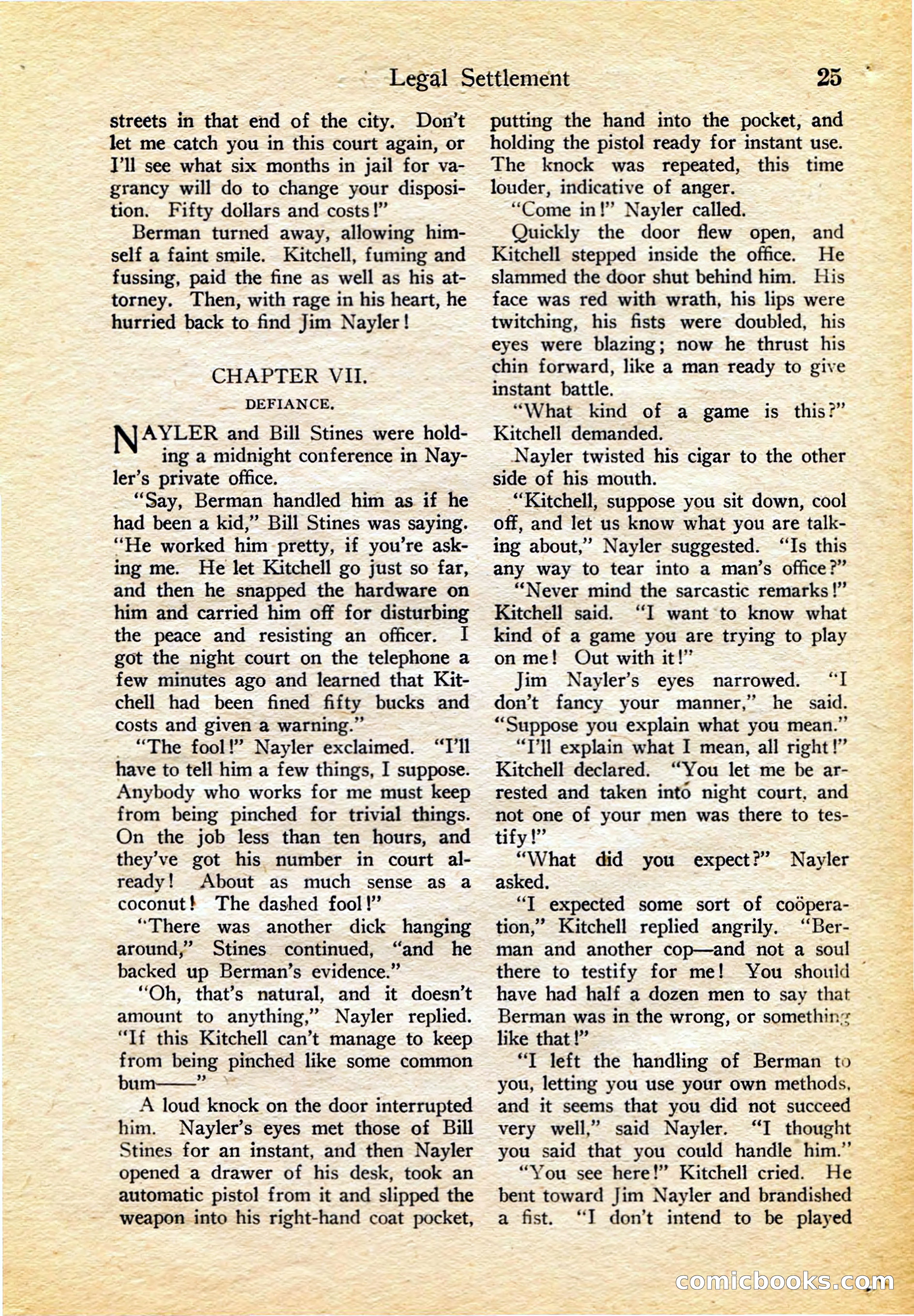 Detective Story Magazine, February 4, 1922 — page 35 of 164
