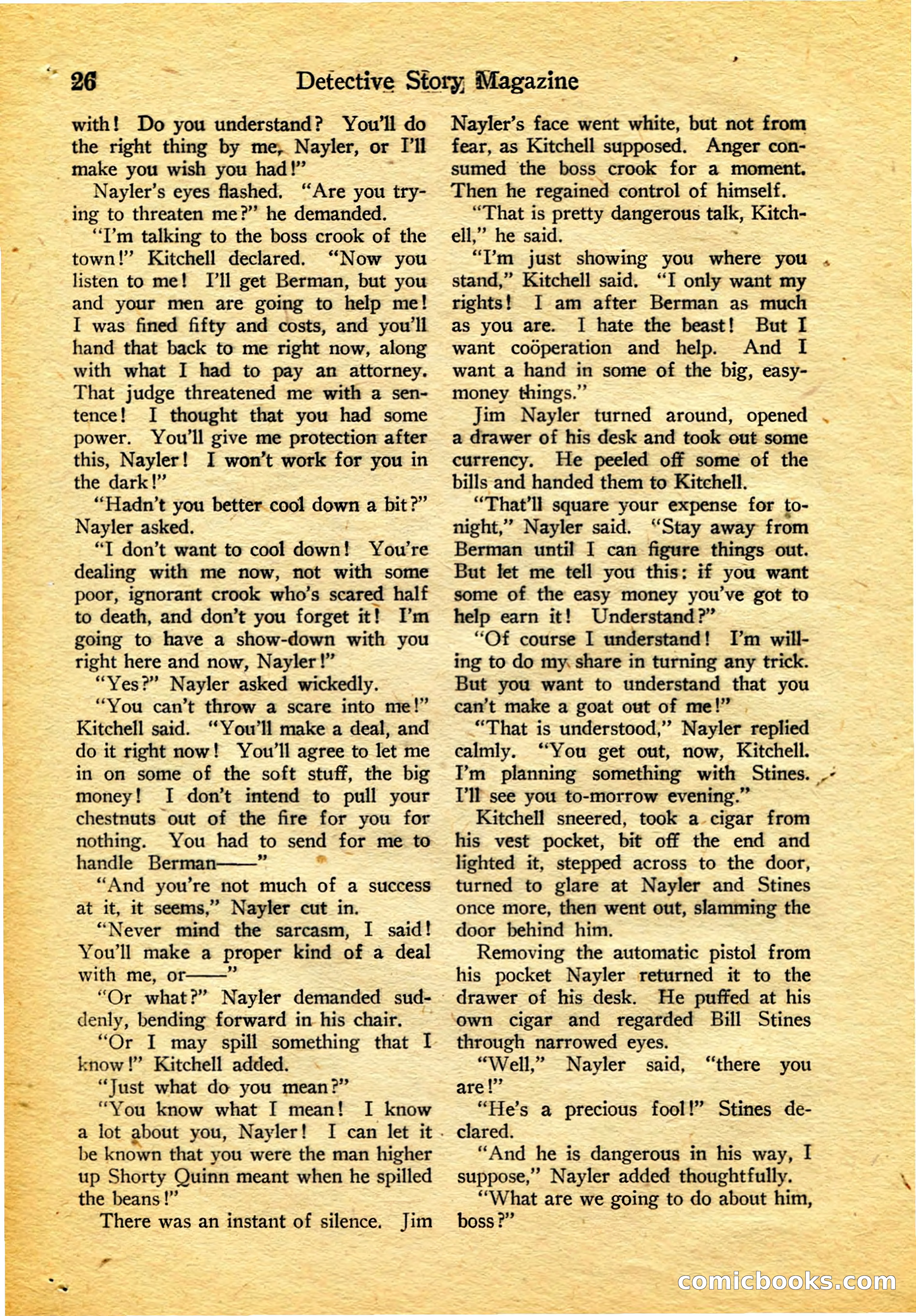 Detective Story Magazine, February 4, 1922 — page 36 of 164