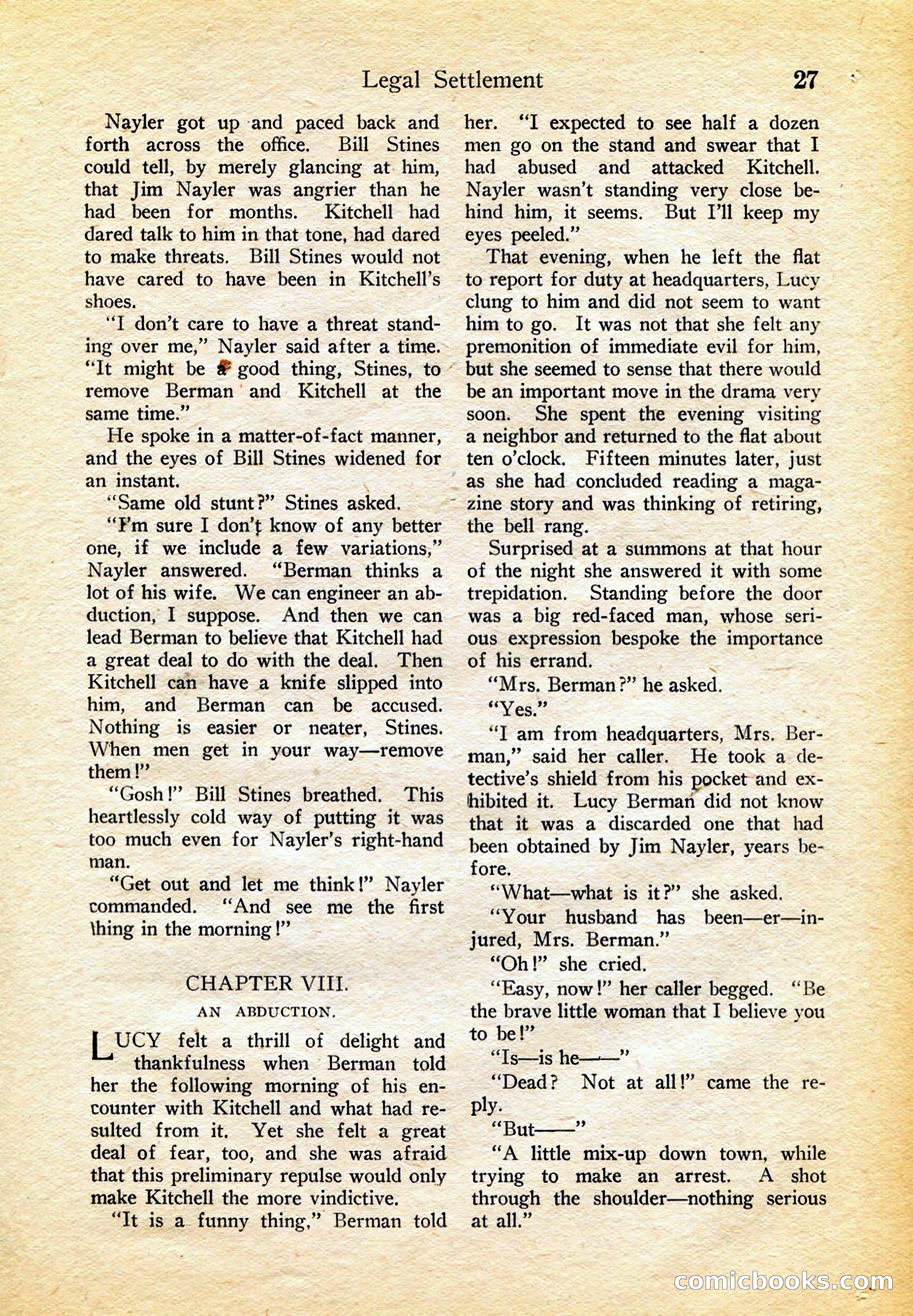 Detective Story Magazine, February 4, 1922 — page 37 of 164