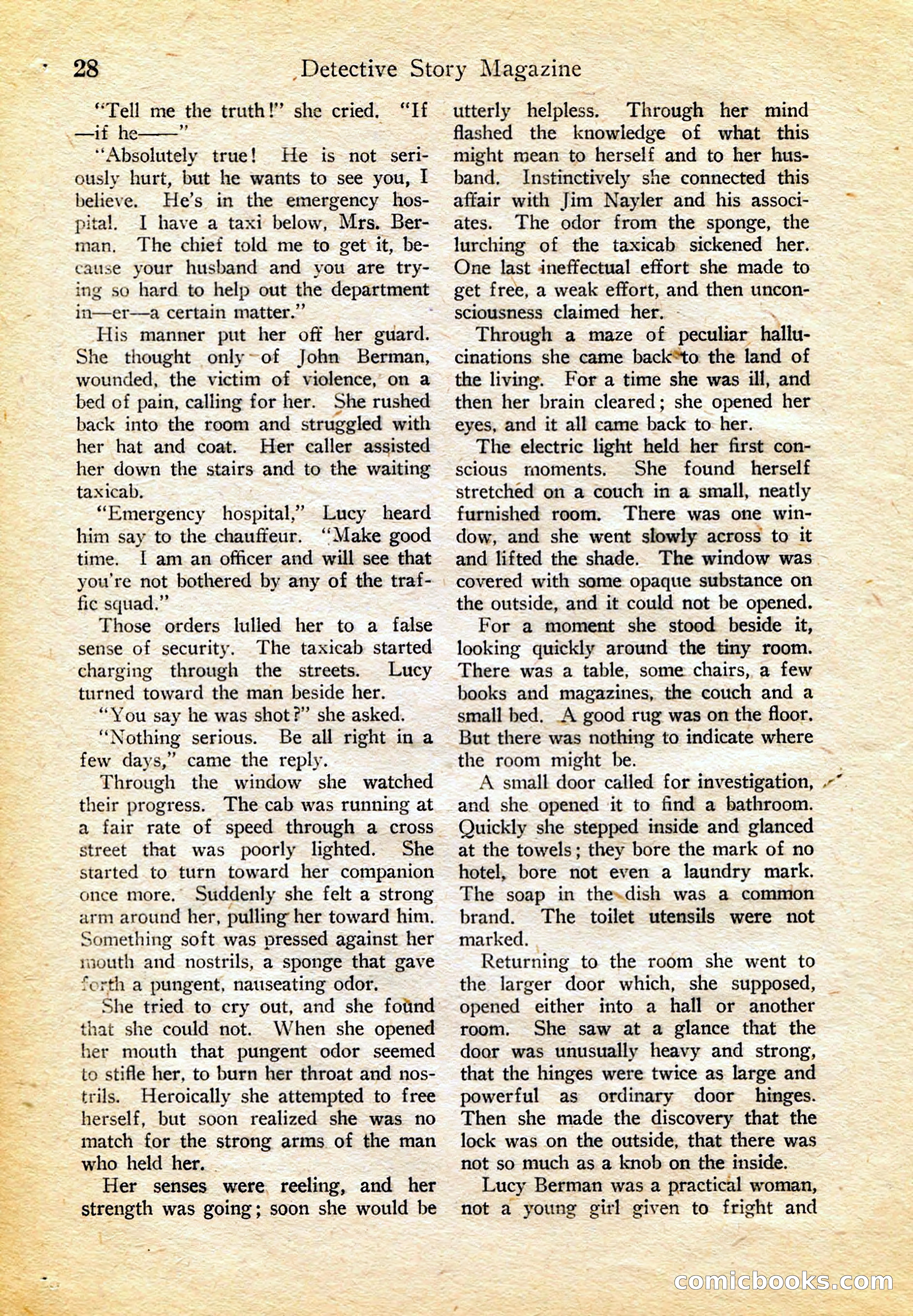 Detective Story Magazine, February 4, 1922 — page 38 of 164