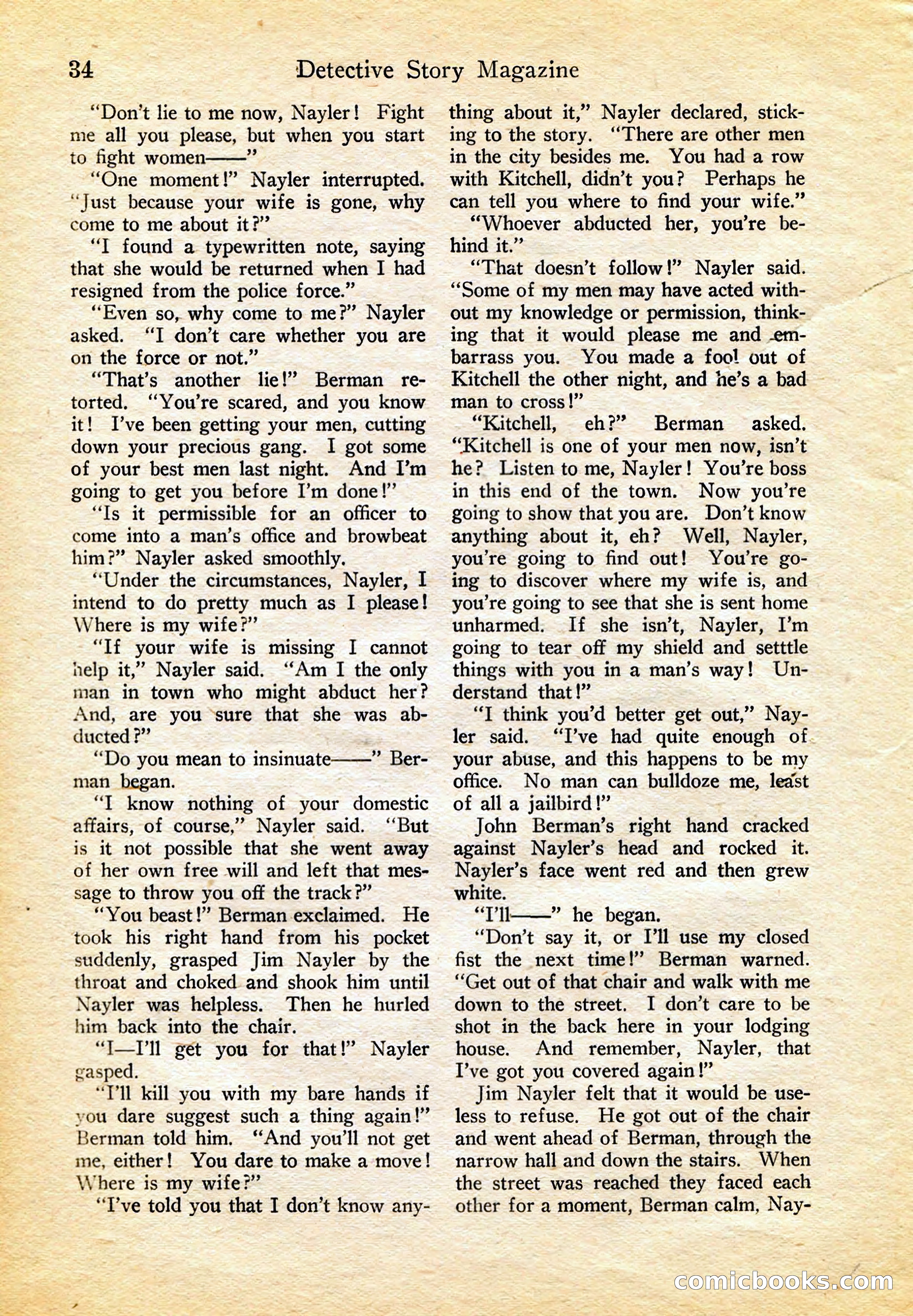 Detective Story Magazine, February 4, 1922 — page 44 of 164