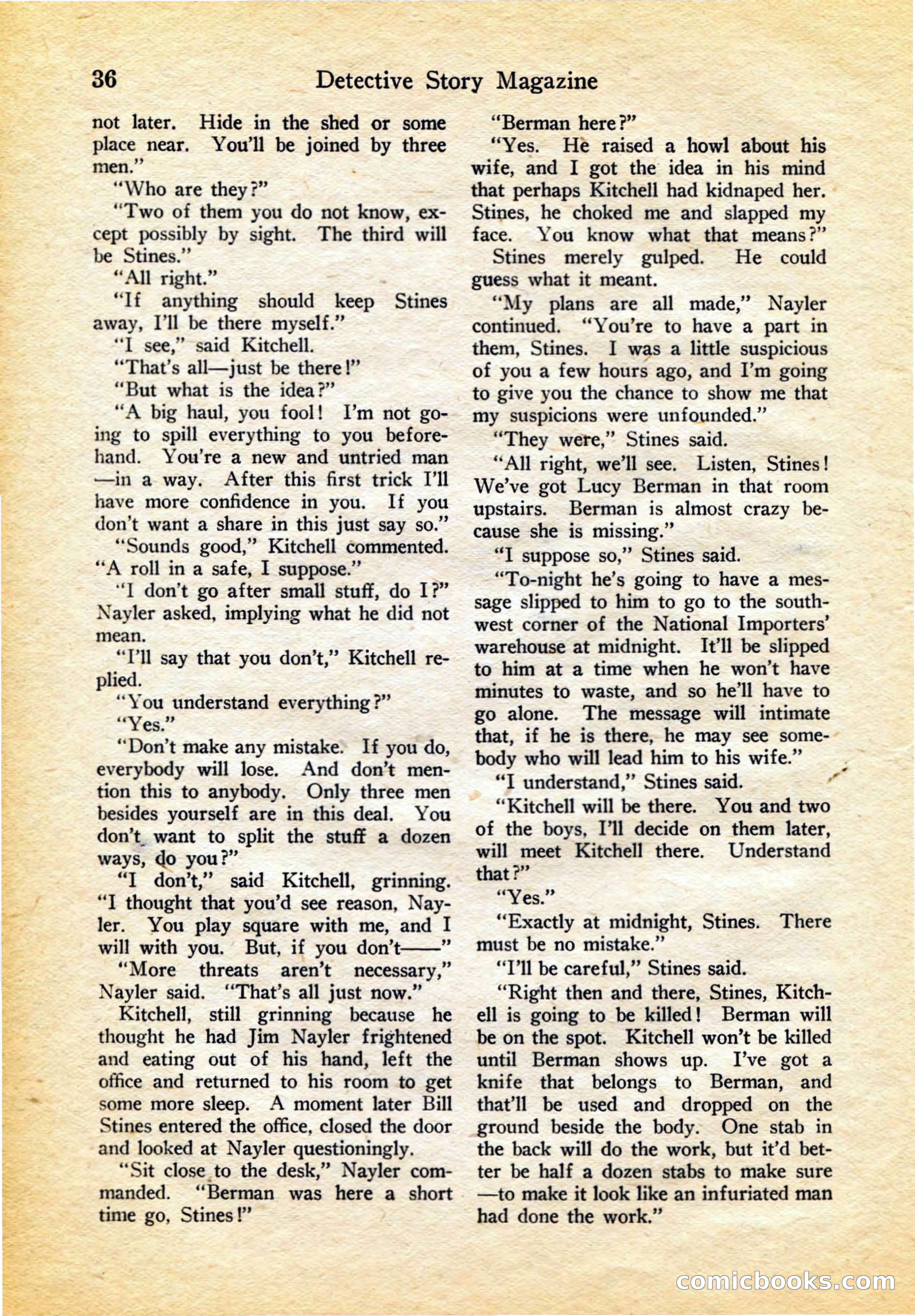 Detective Story Magazine, February 4, 1922 — page 46 of 164