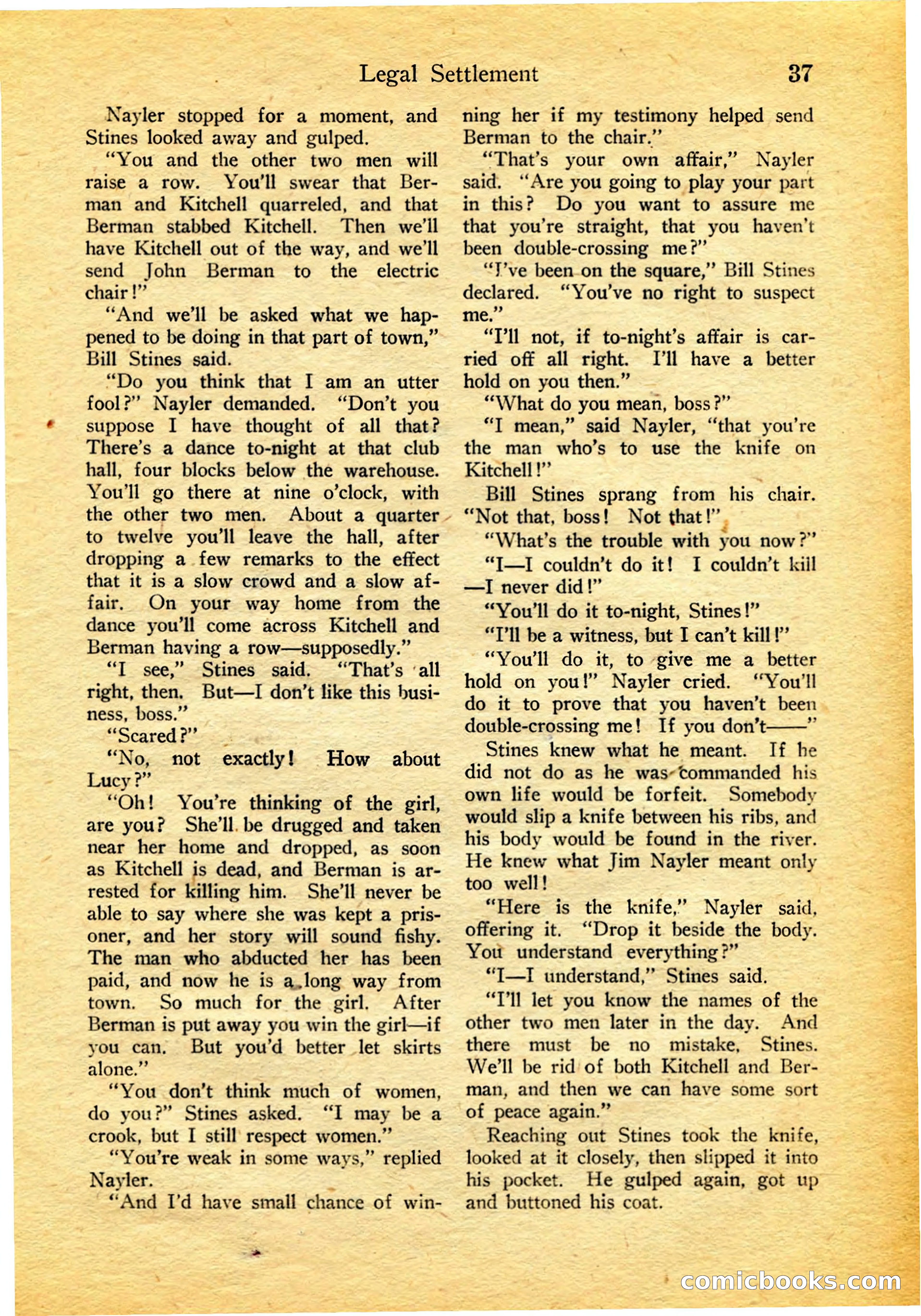 Detective Story Magazine, February 4, 1922 — page 47 of 164