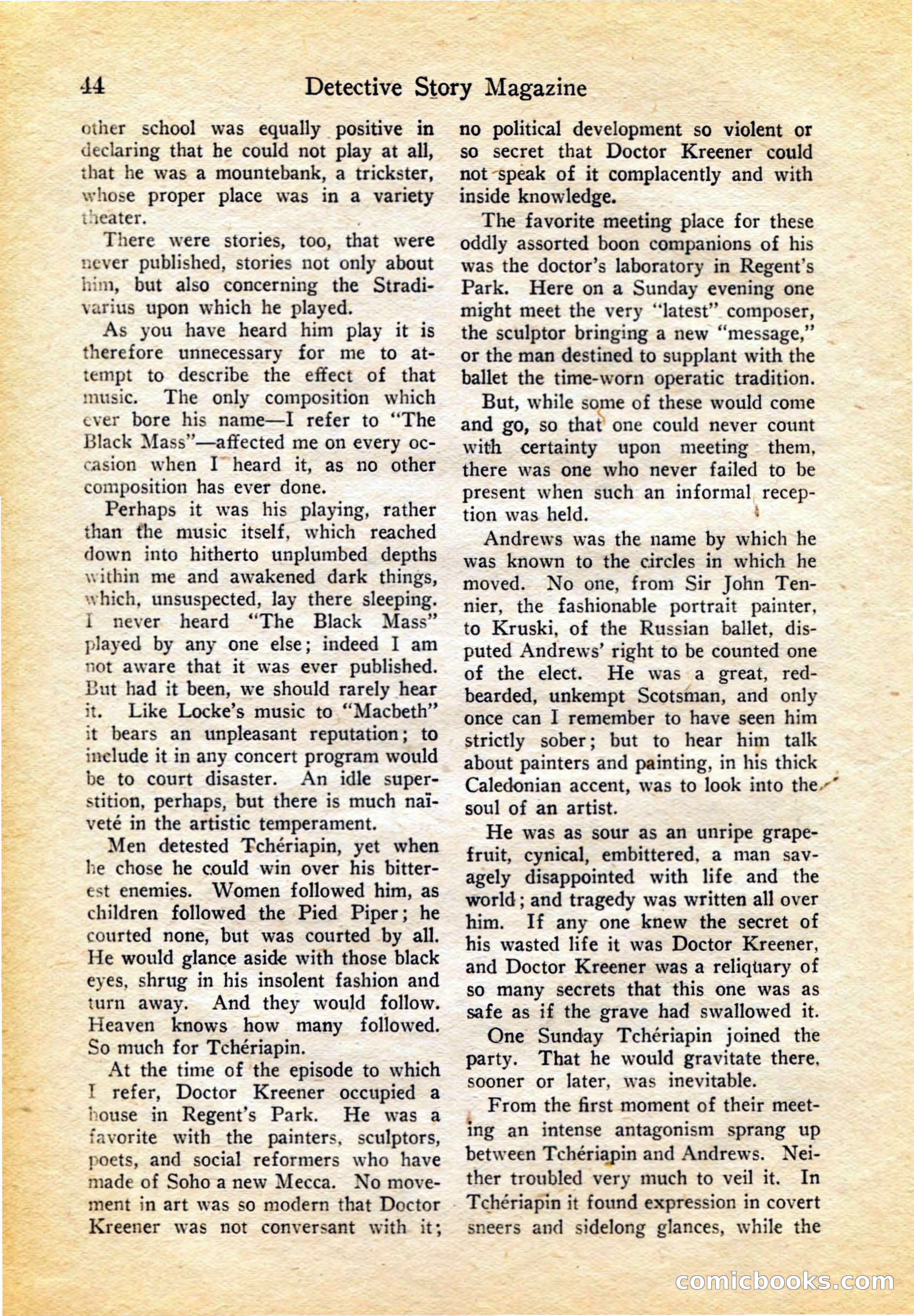 Detective Story Magazine, February 4, 1922 — page 54 of 164
