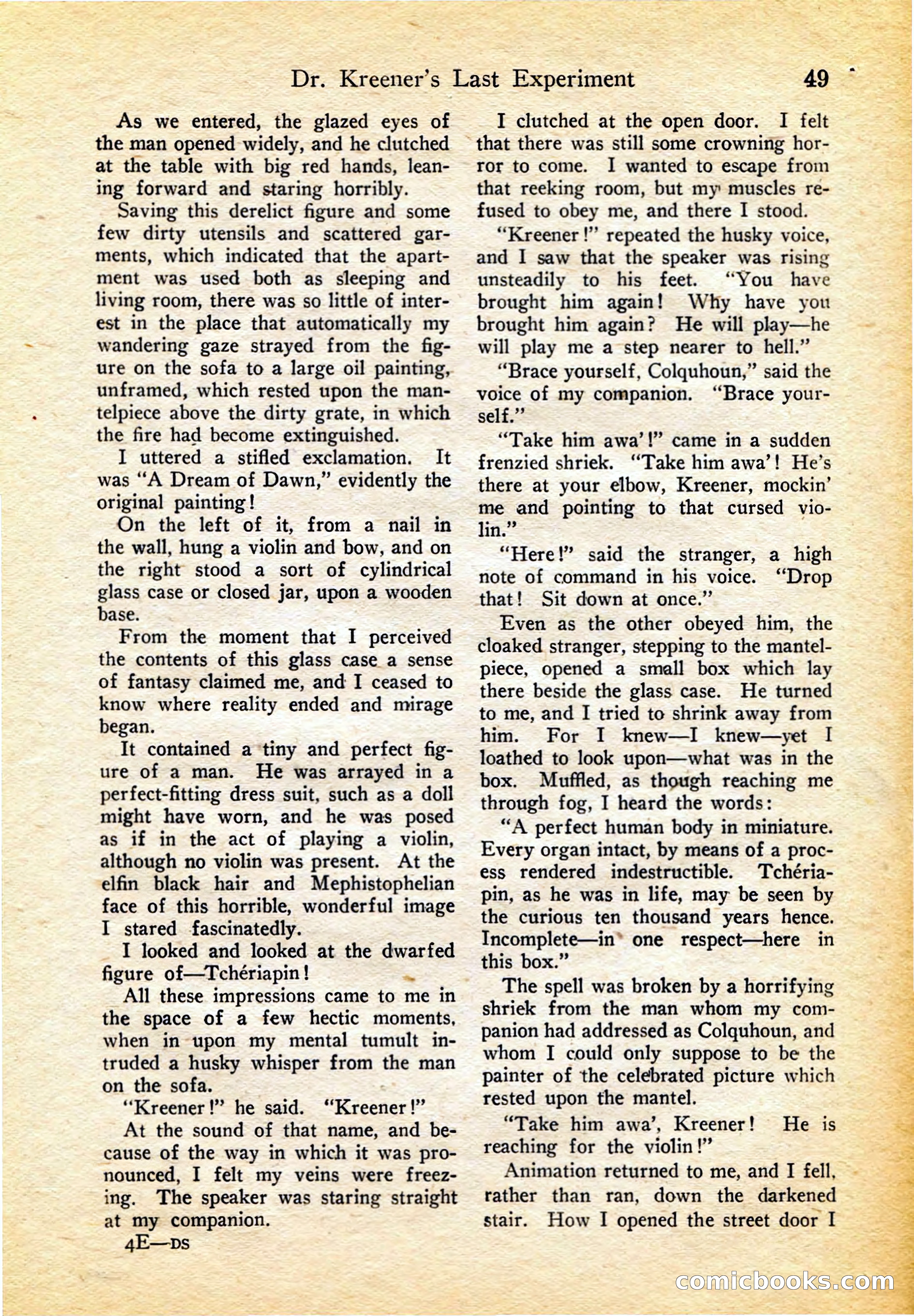 Detective Story Magazine, February 4, 1922 — page 59 of 164