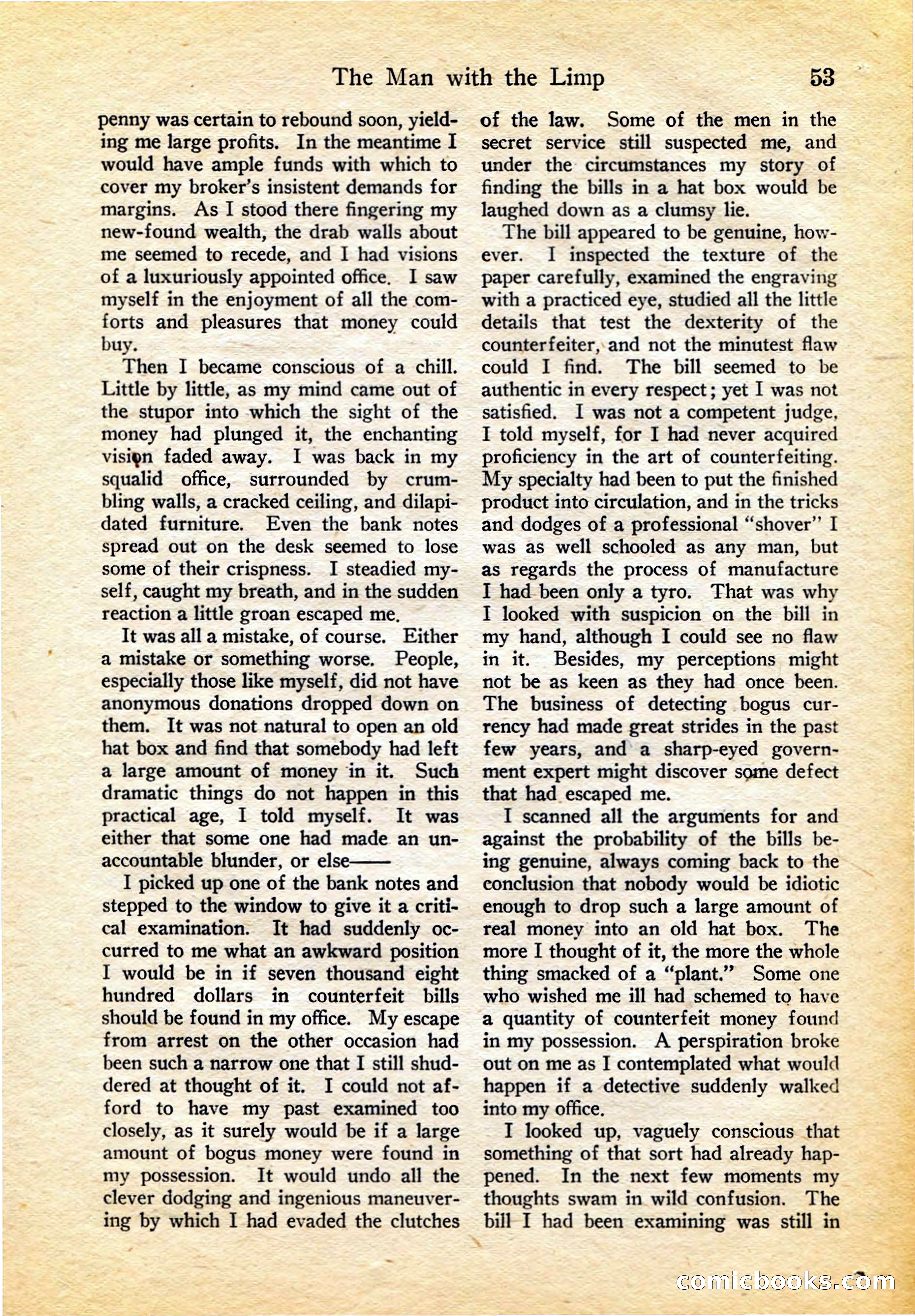 Detective Story Magazine, February 4, 1922 — page 63 of 164