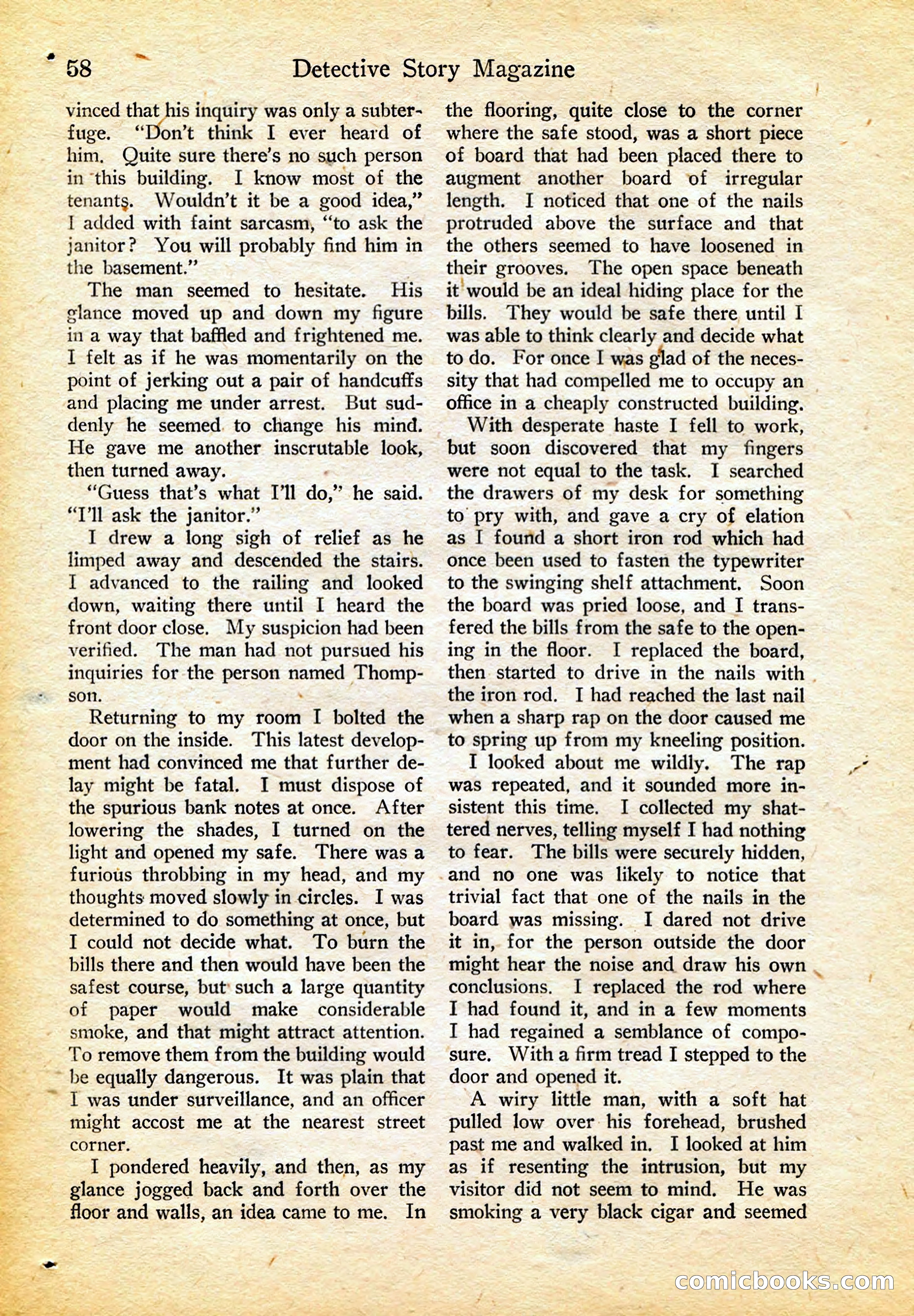 Detective Story Magazine, February 4, 1922 — page 68 of 164