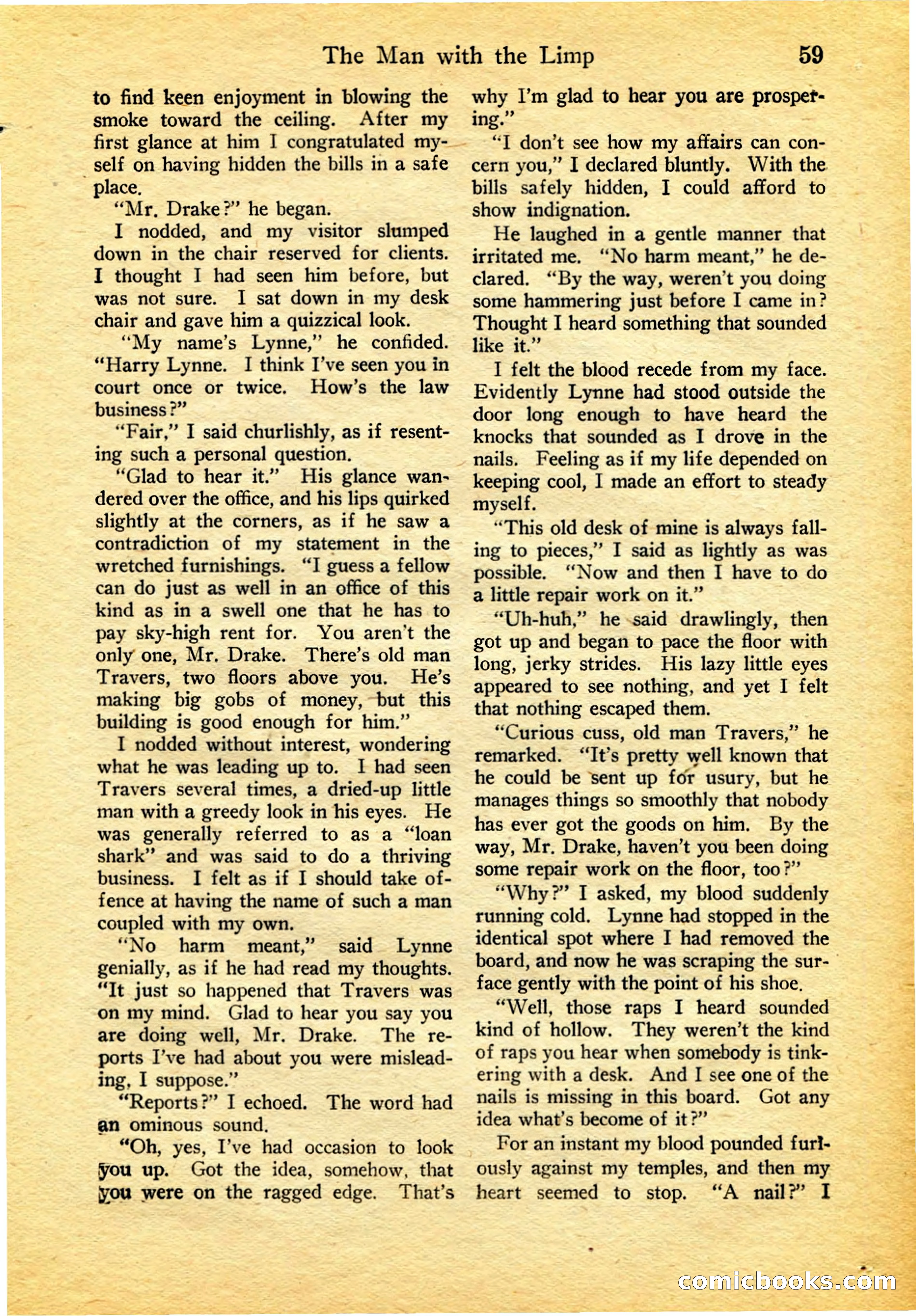 Detective Story Magazine, February 4, 1922 — page 69 of 164