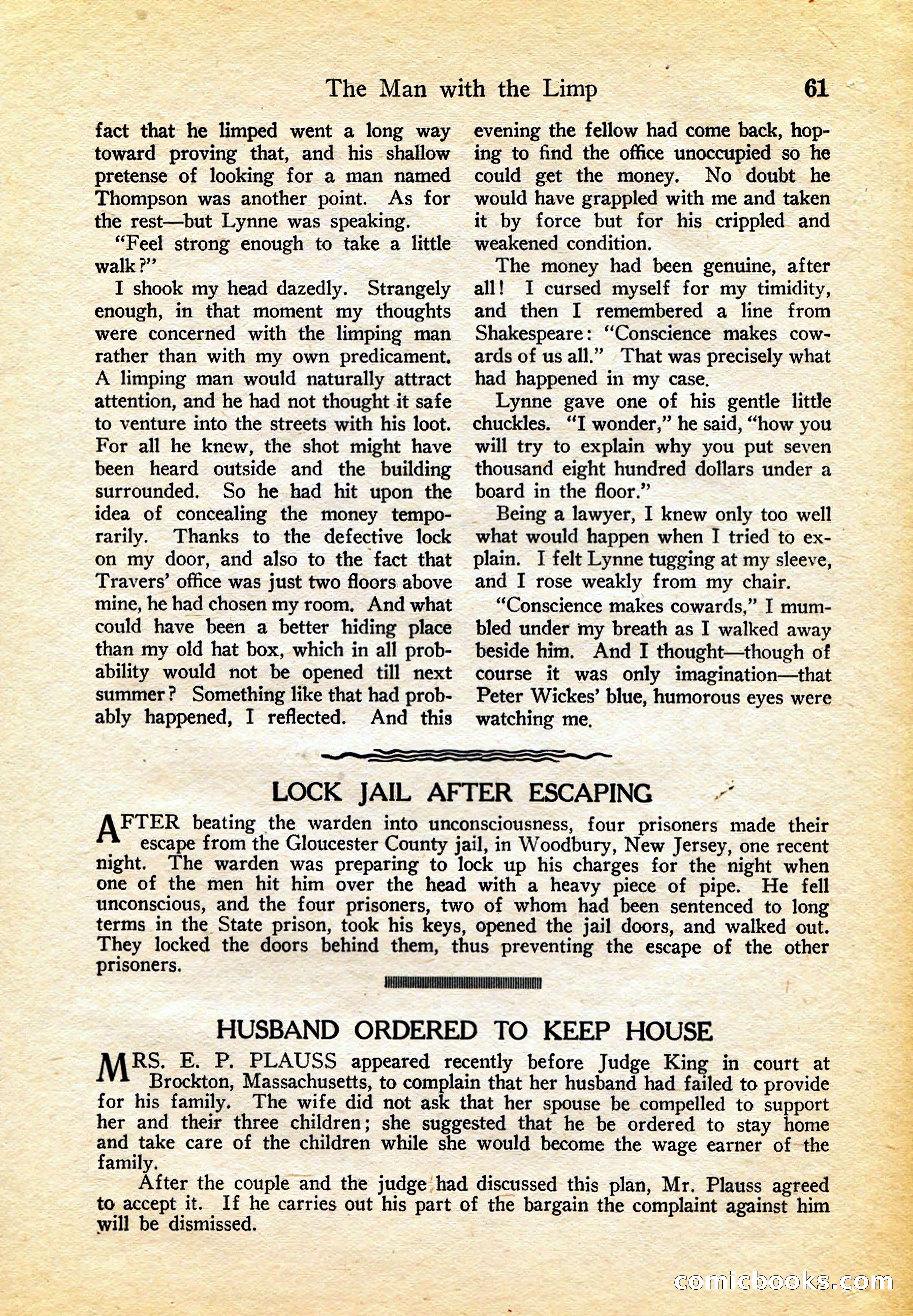 Detective Story Magazine, February 4, 1922 — page 71 of 164