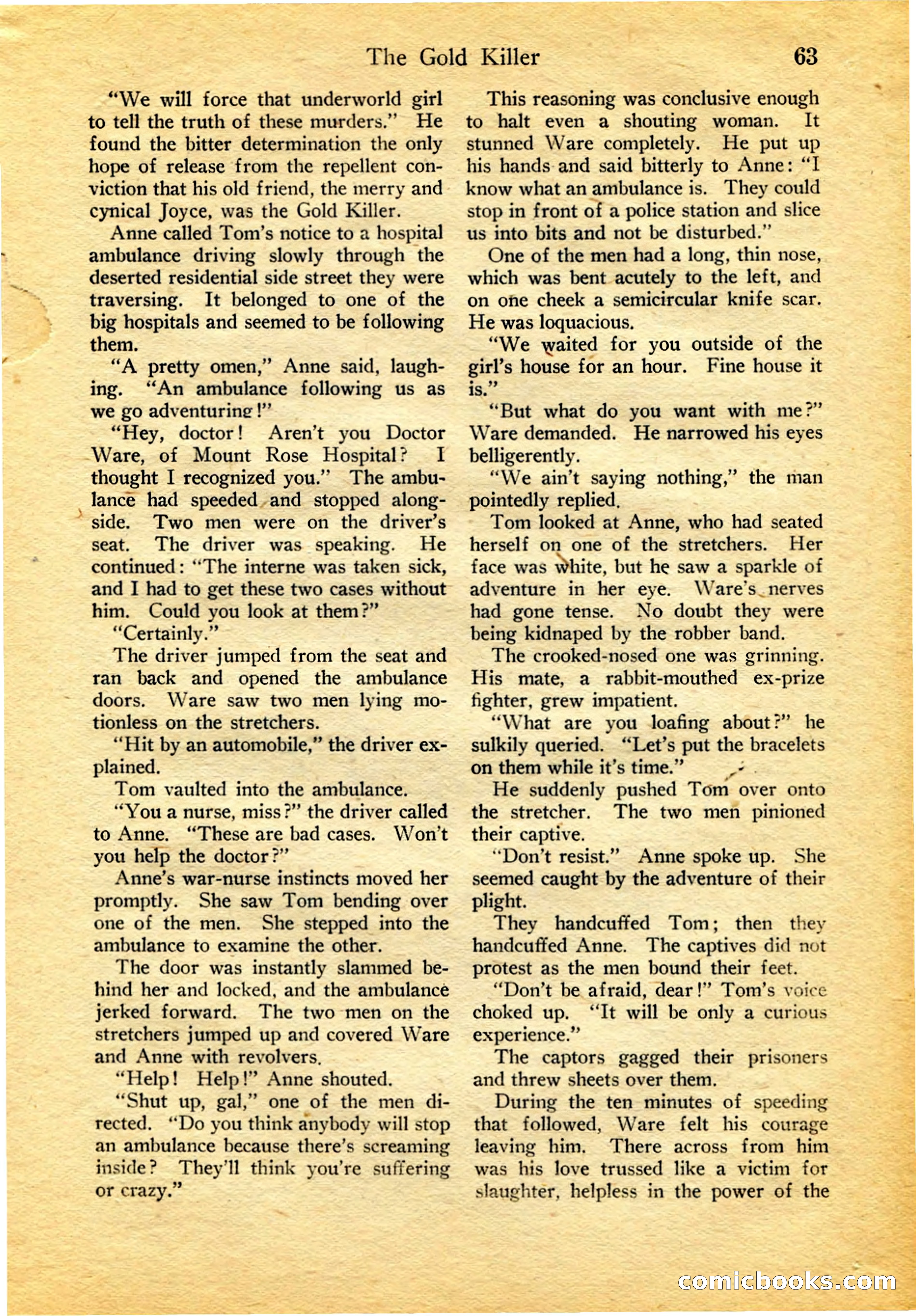 Detective Story Magazine, February 4, 1922 — page 73 of 164