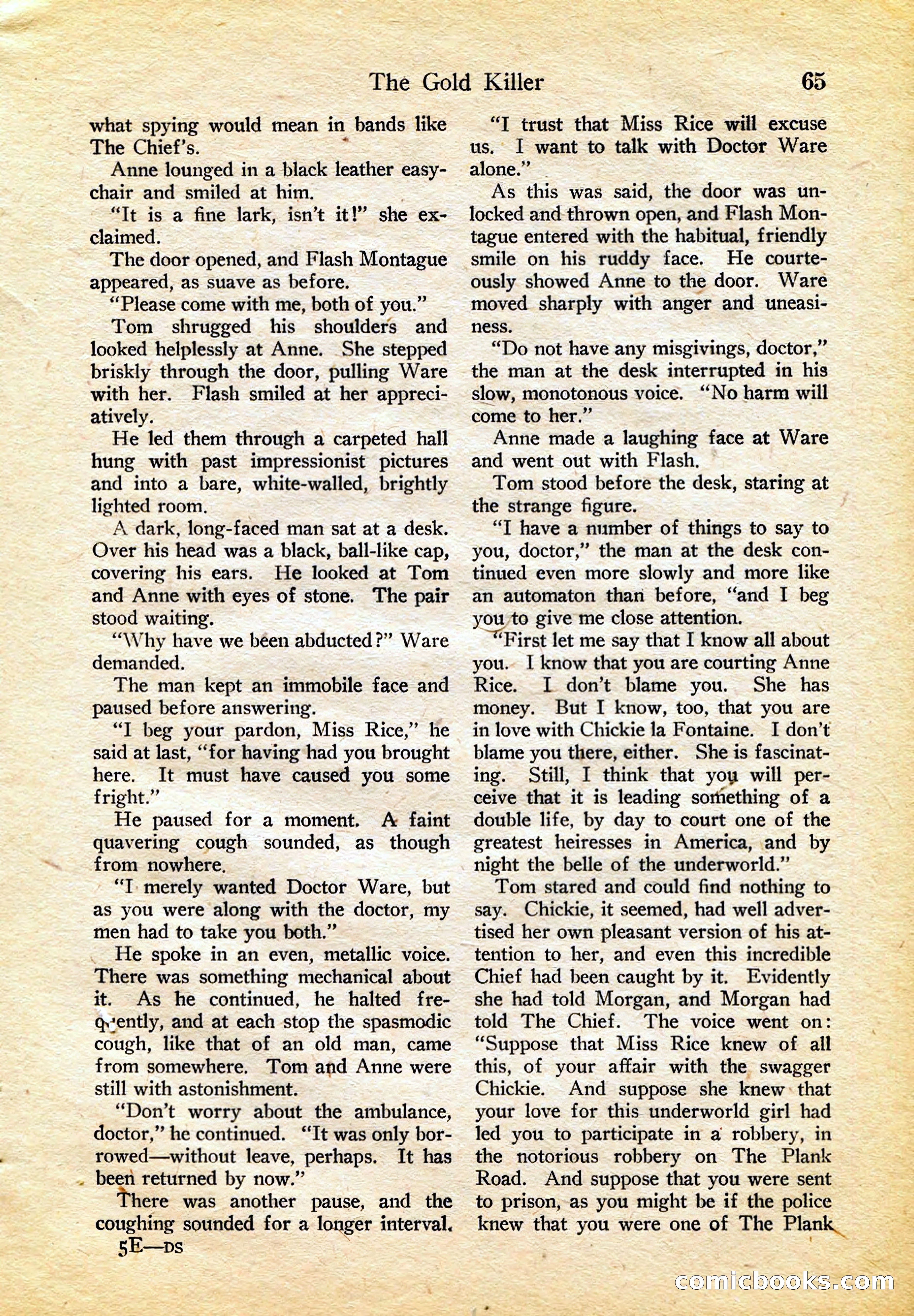 Detective Story Magazine, February 4, 1922 — page 75 of 164