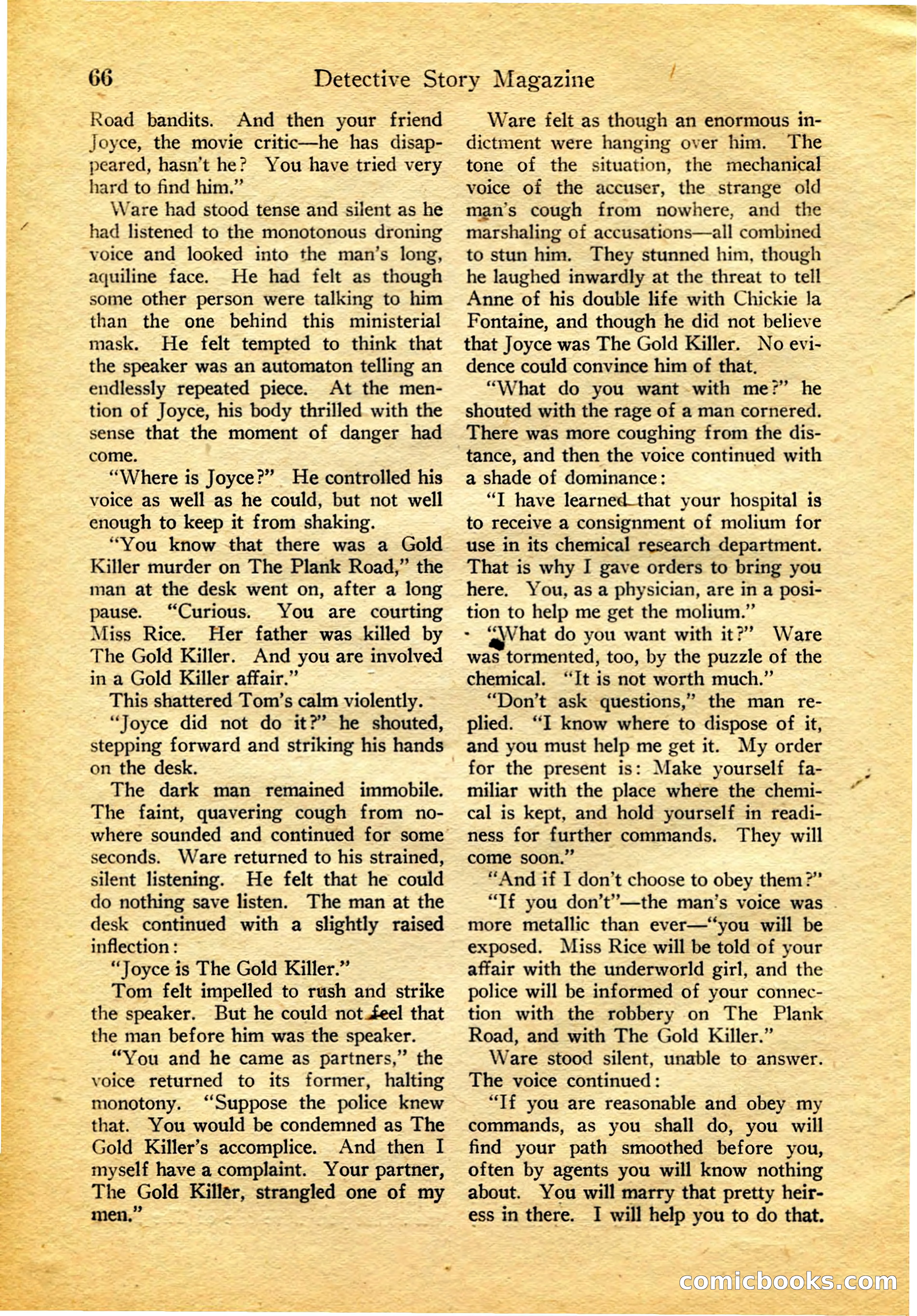 Detective Story Magazine, February 4, 1922 — page 76 of 164