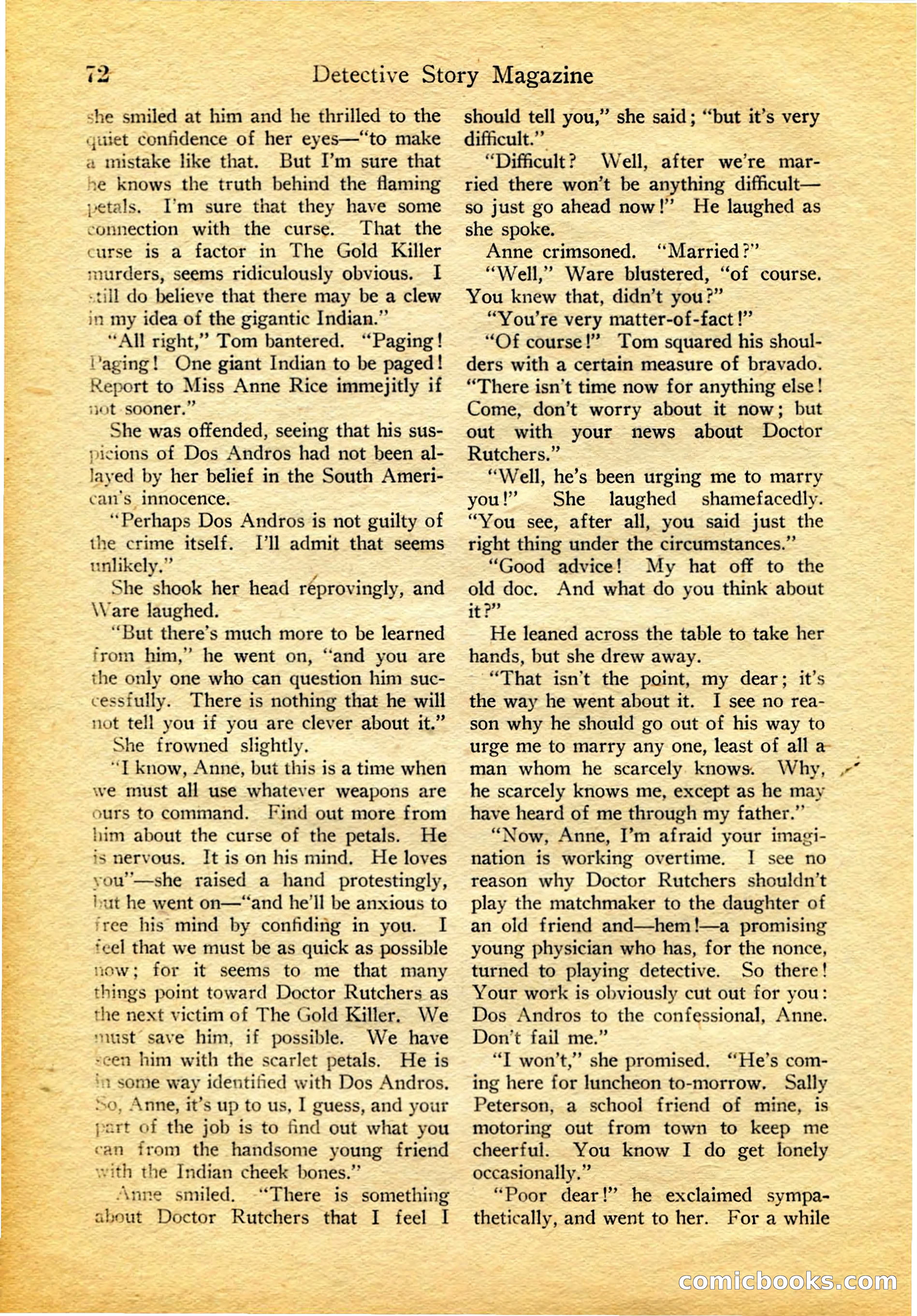 Detective Story Magazine, February 4, 1922 — page 82 of 164