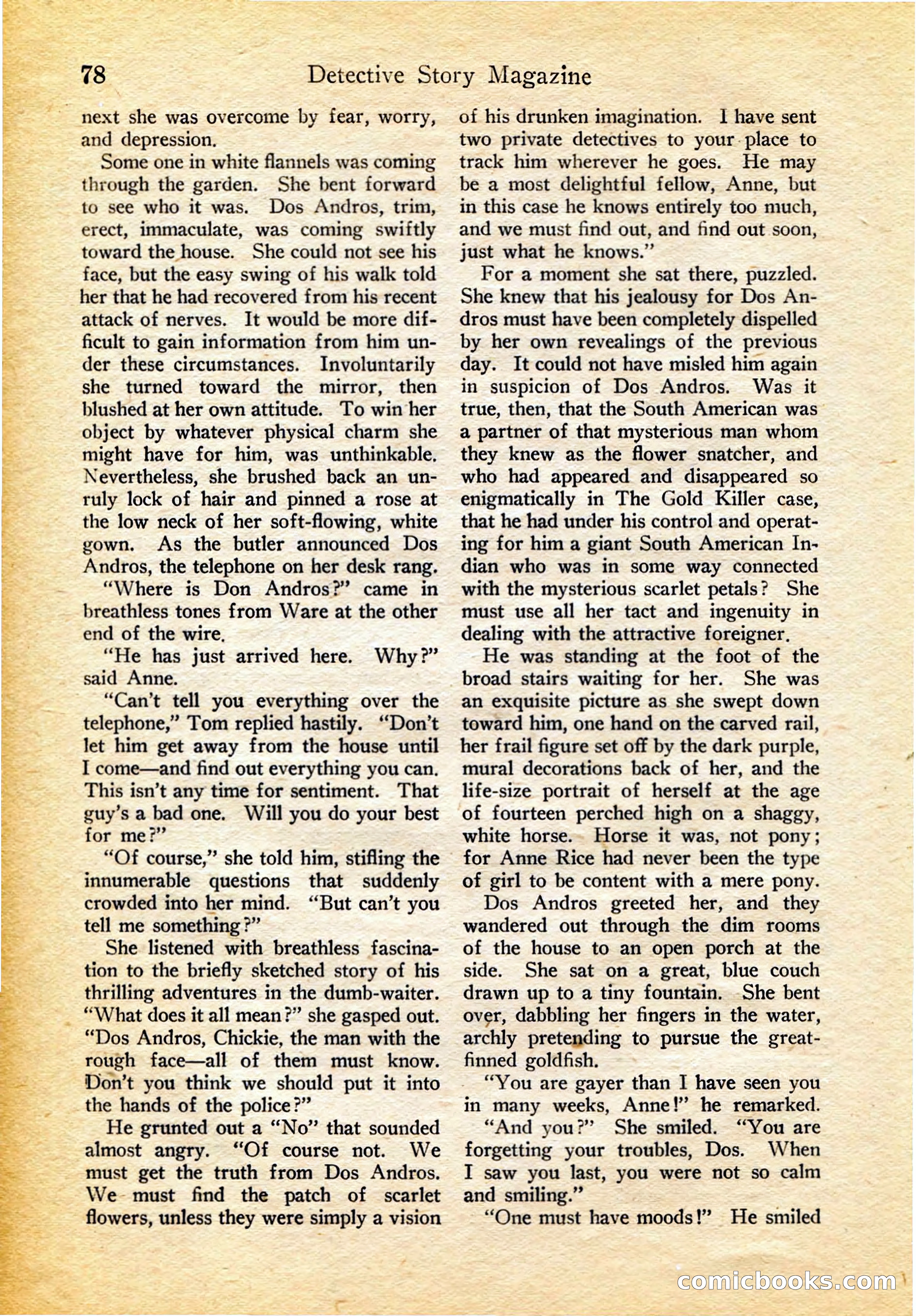 Detective Story Magazine, February 4, 1922 — page 88 of 164