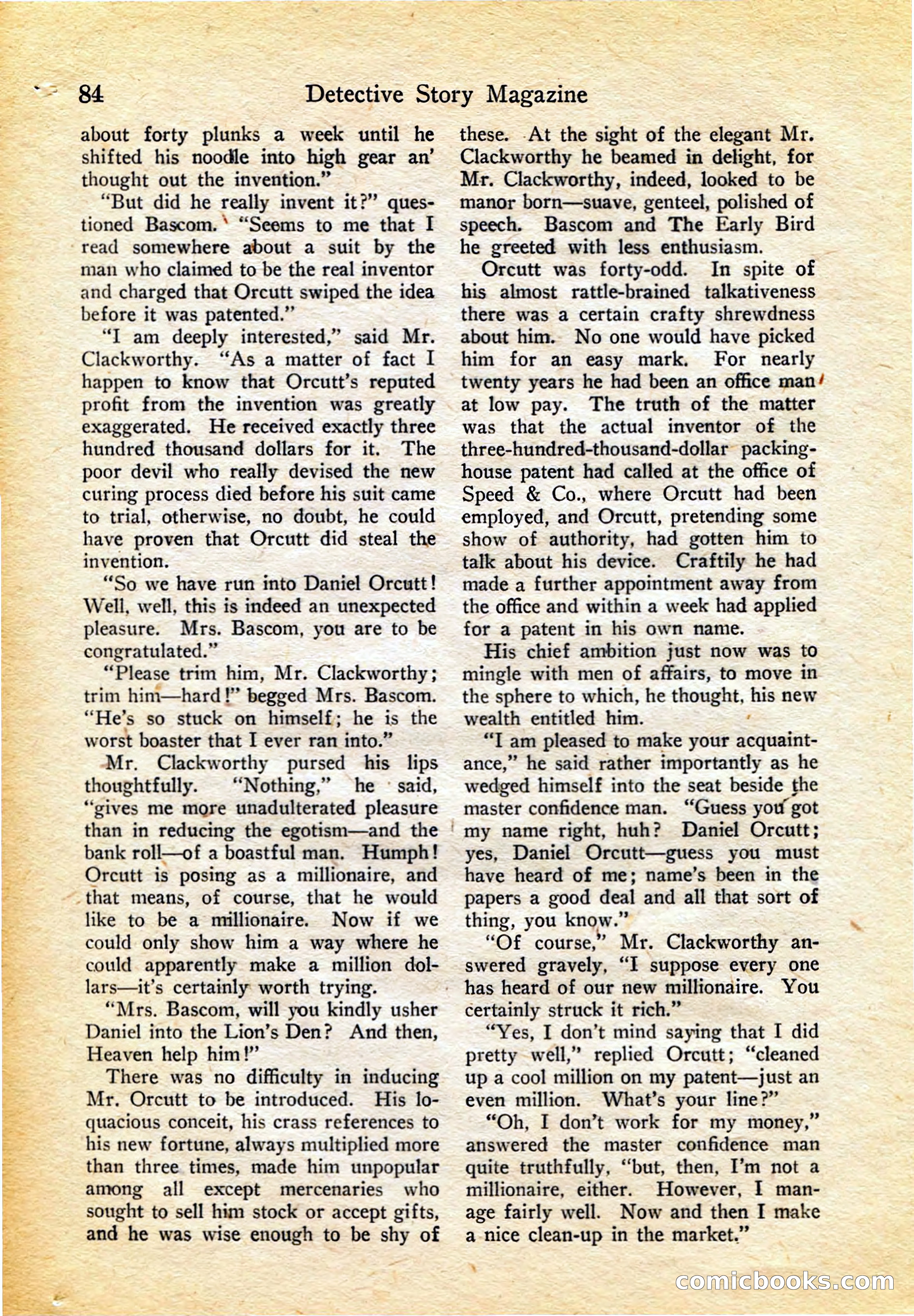 Detective Story Magazine, February 4, 1922 — page 94 of 164