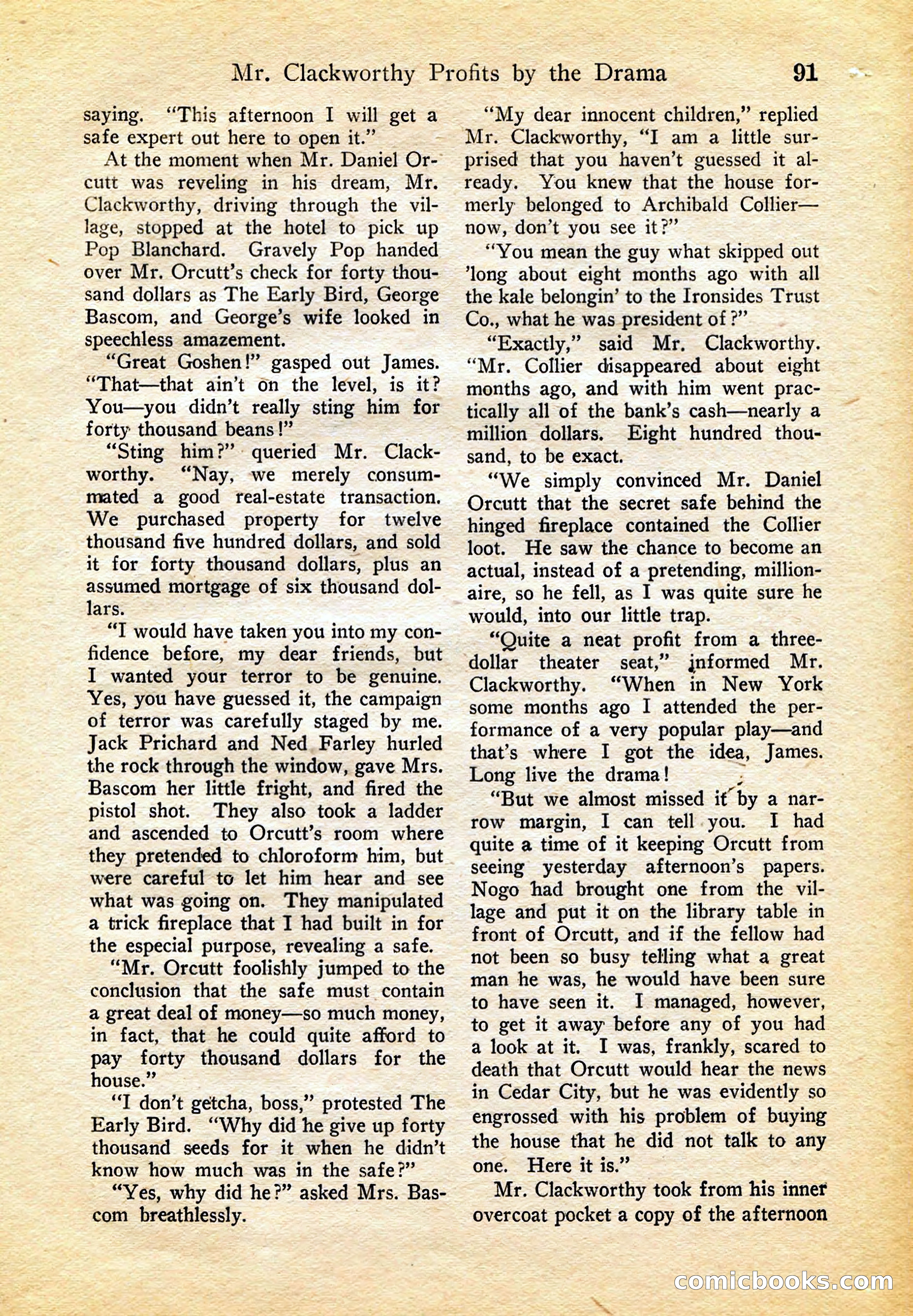 Detective Story Magazine, February 4, 1922 — page 101 of 164