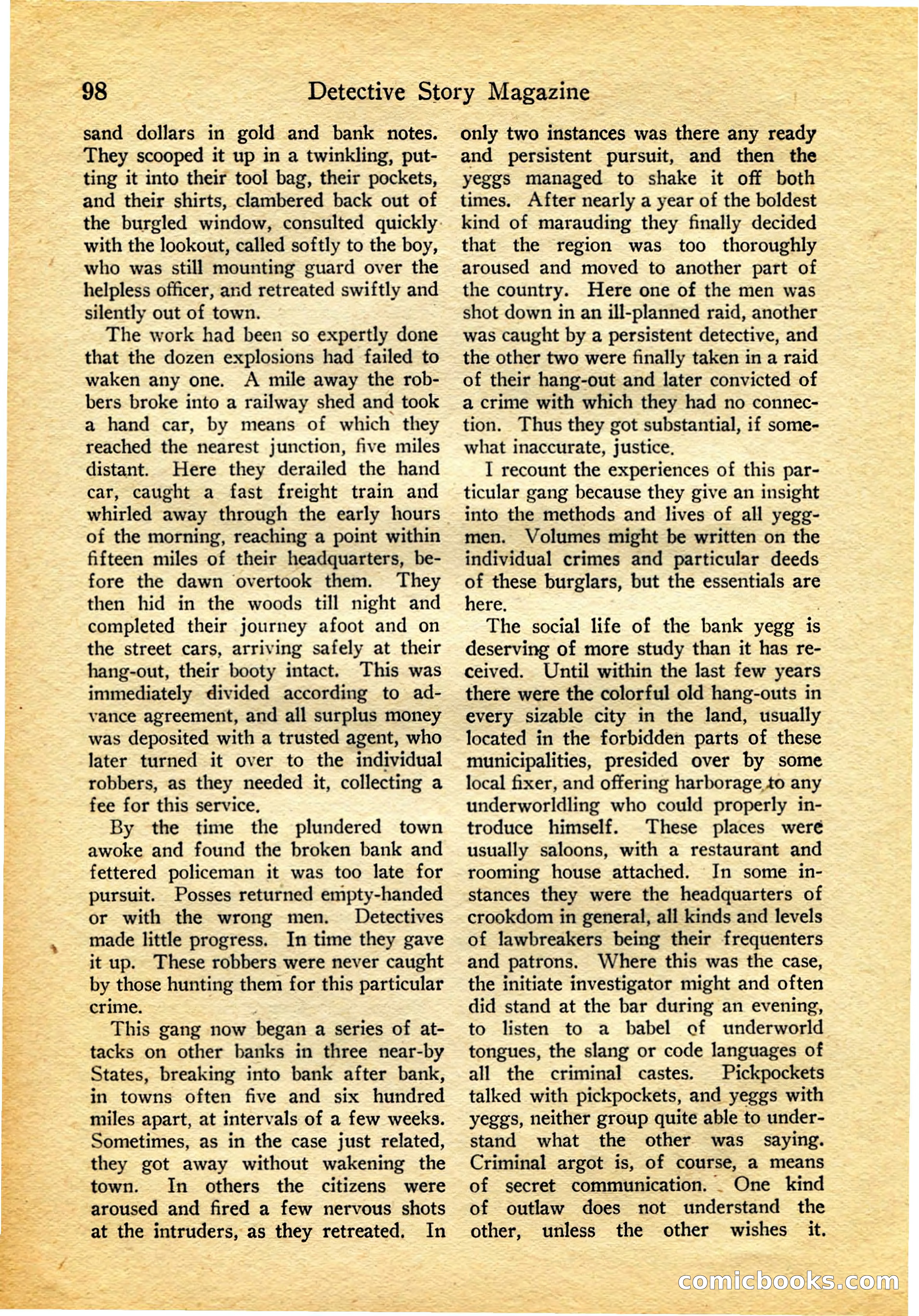 Detective Story Magazine, February 4, 1922 — page 108 of 164