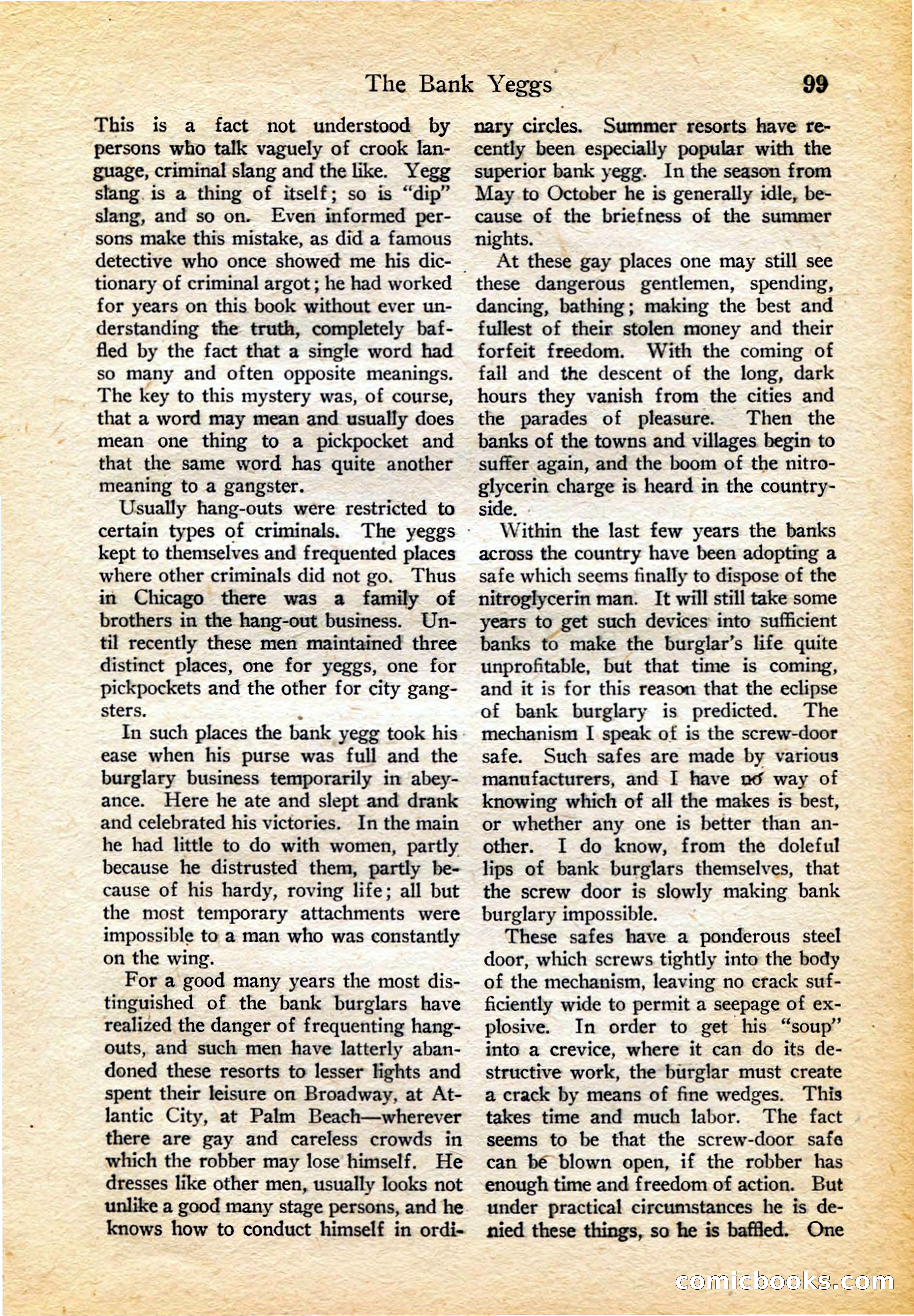 Detective Story Magazine, February 4, 1922 — page 109 of 164