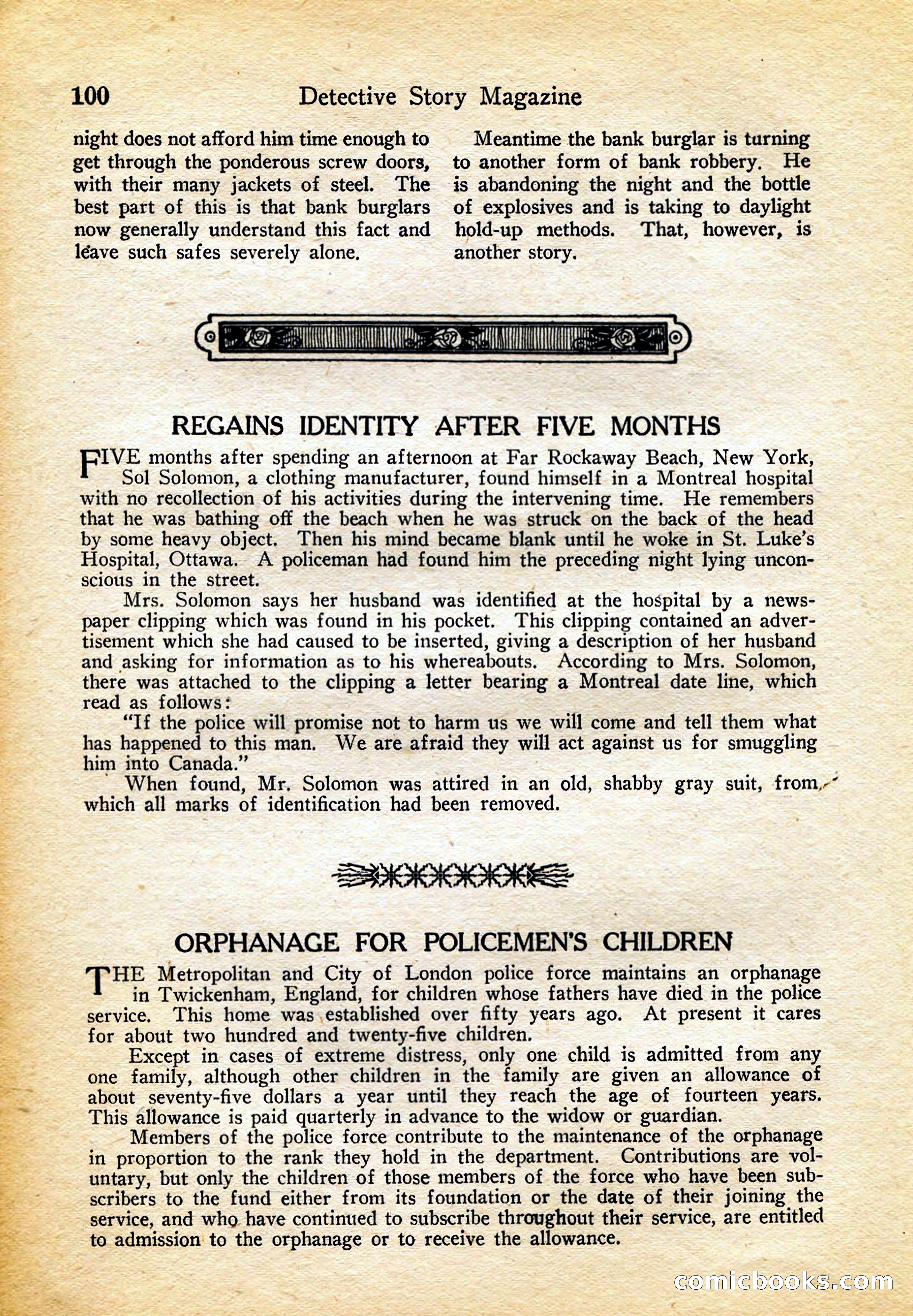Detective Story Magazine, February 4, 1922 — page 110 of 164