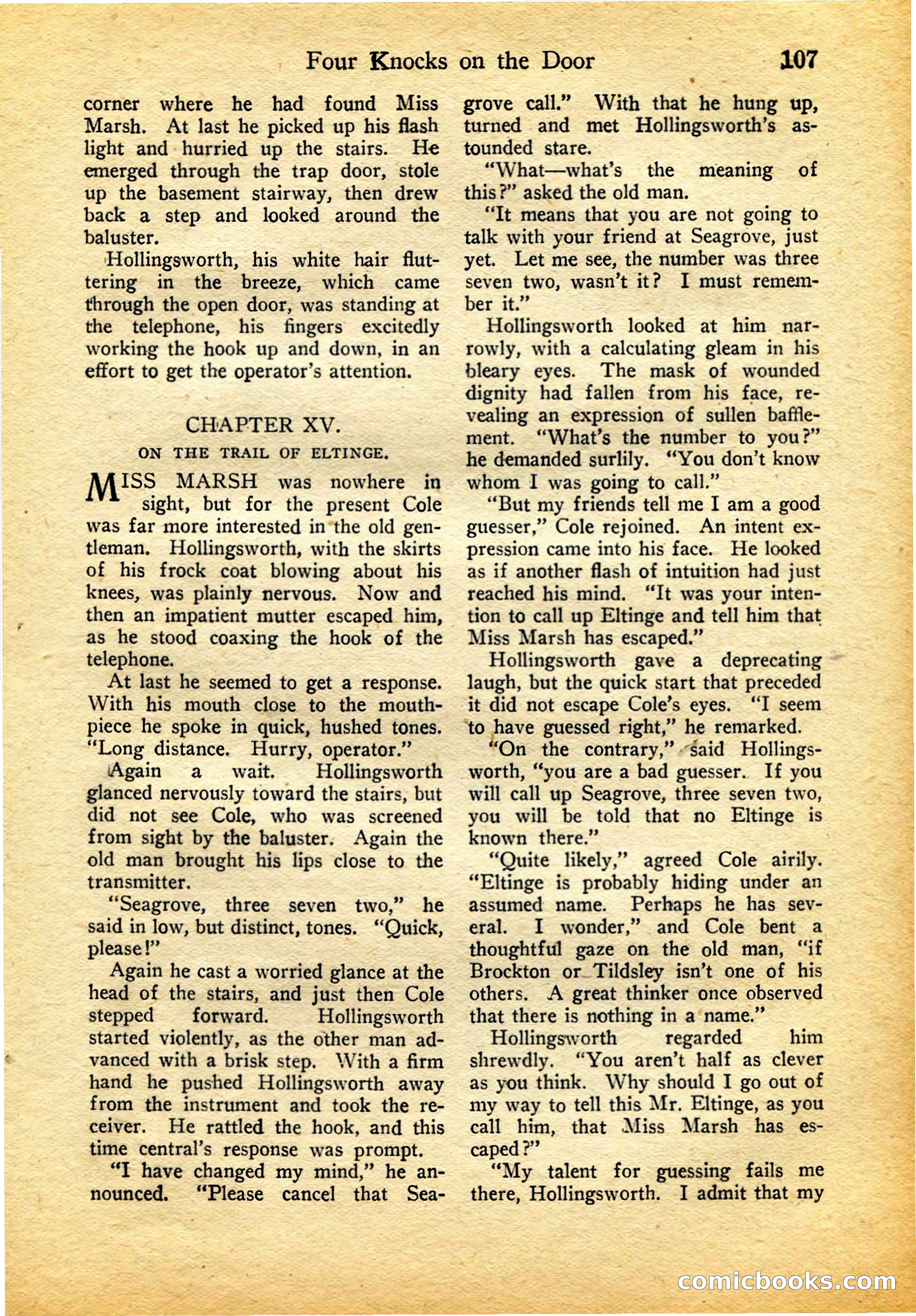 Detective Story Magazine, February 4, 1922 — page 117 of 164