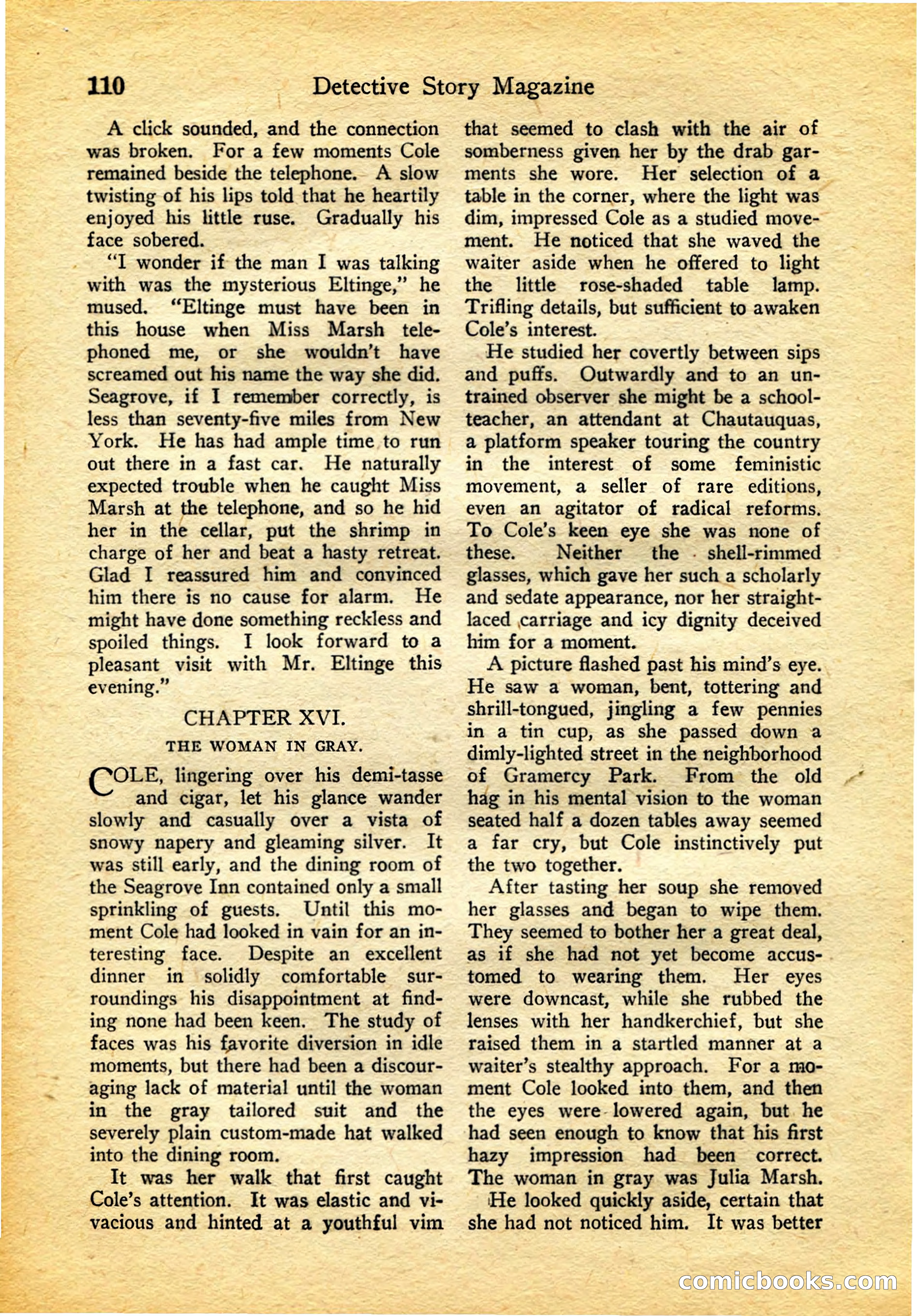 Detective Story Magazine, February 4, 1922 — page 120 of 164