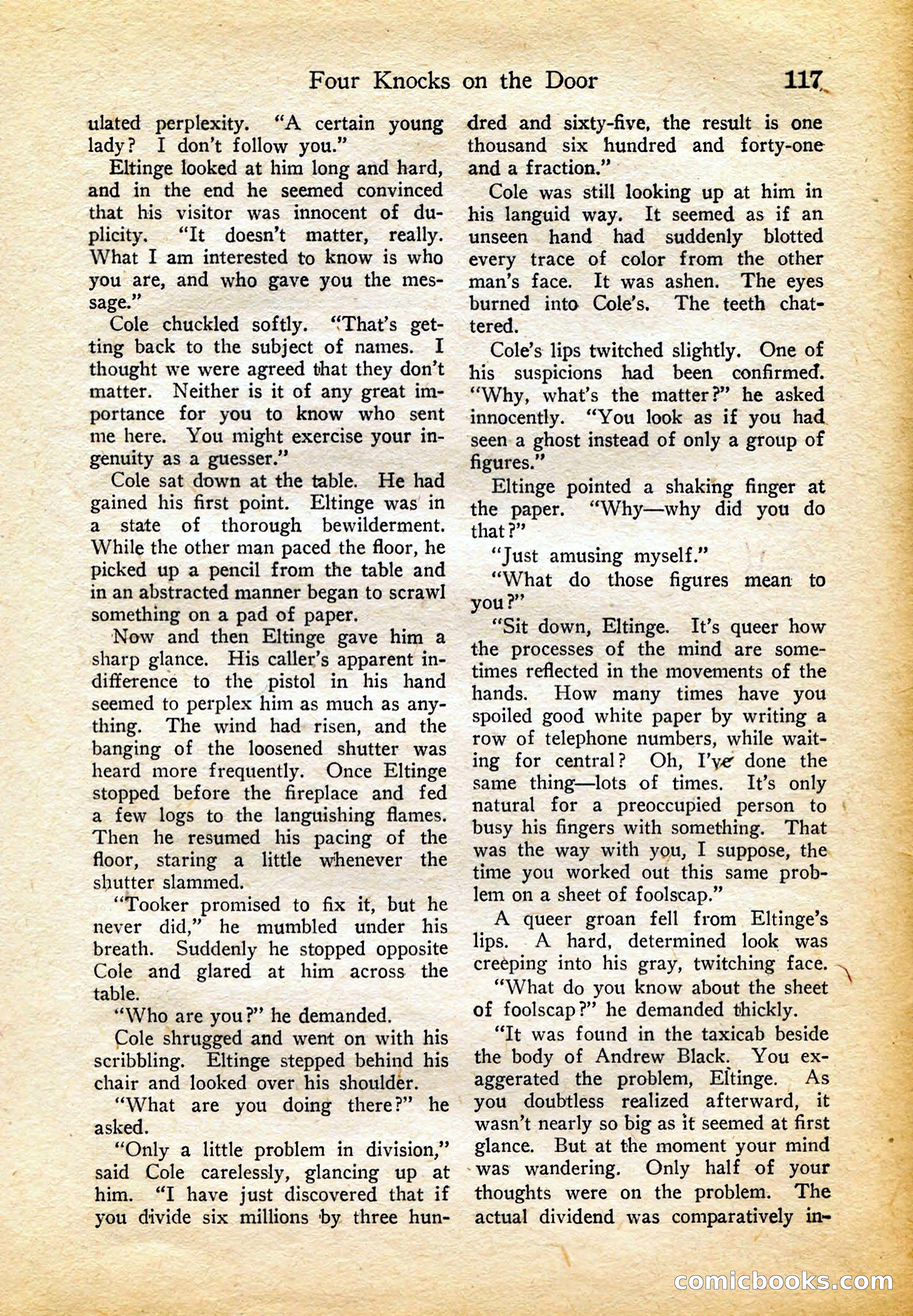 Detective Story Magazine, February 4, 1922 — page 127 of 164