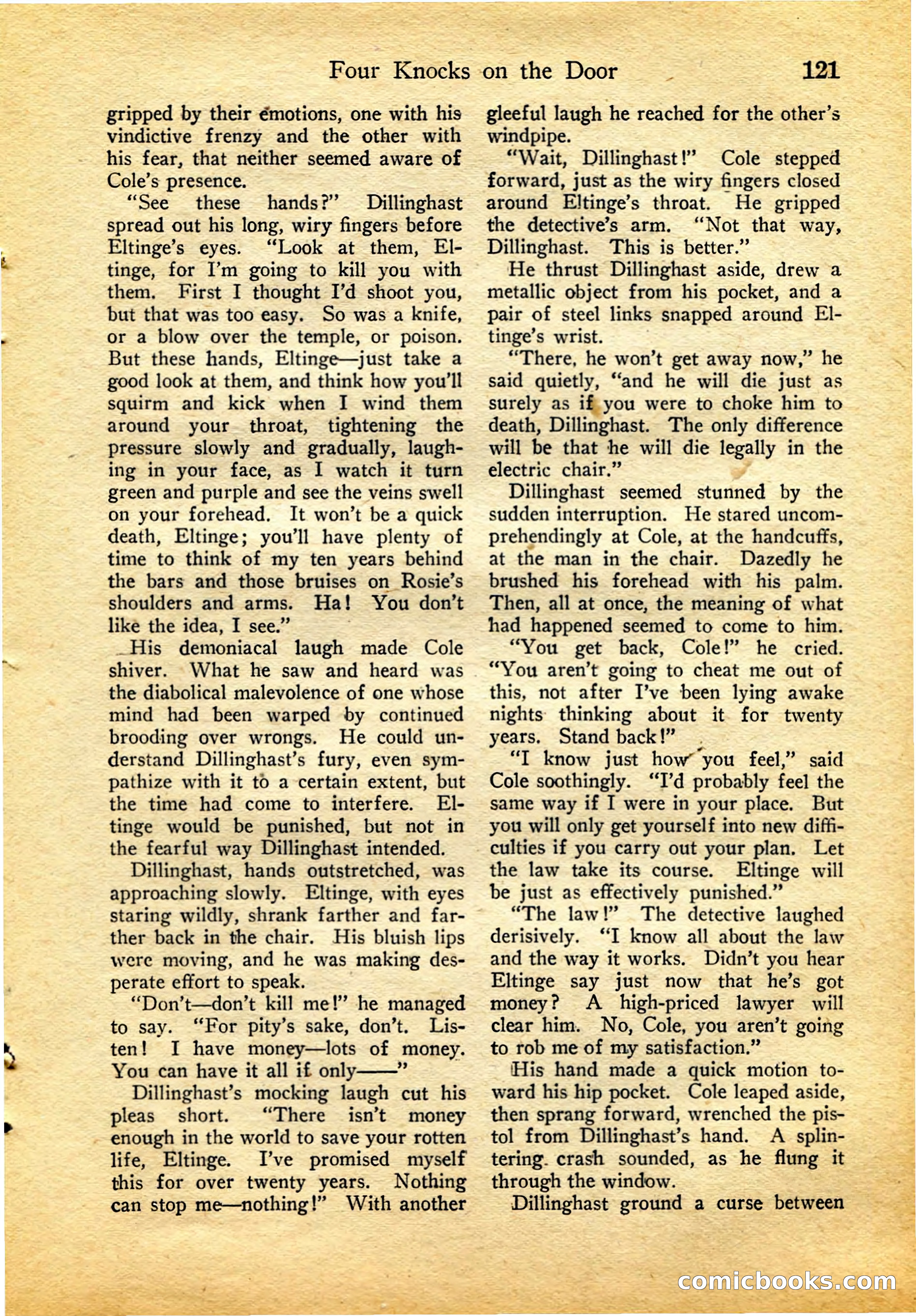 Detective Story Magazine, February 4, 1922 — page 131 of 164