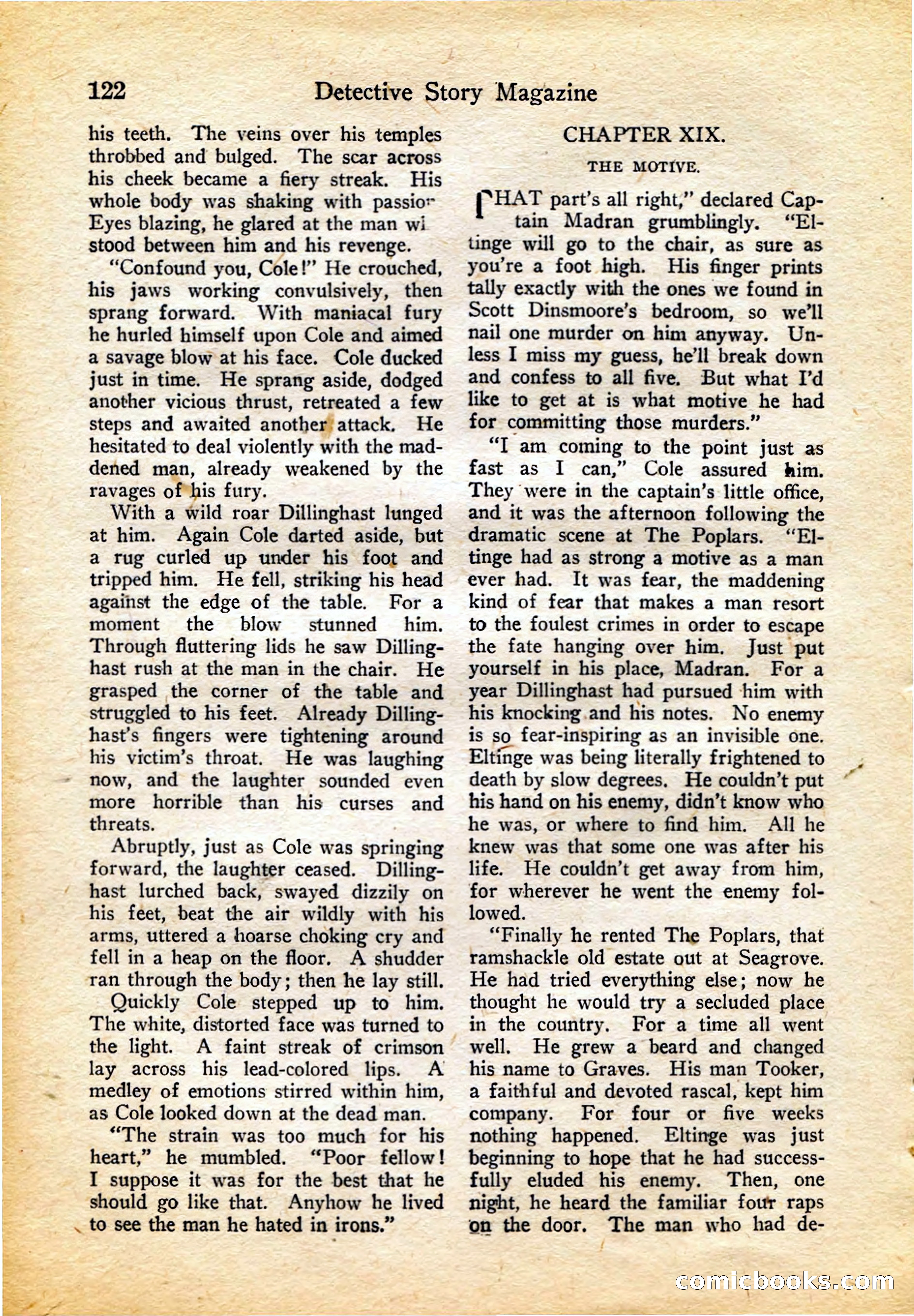 Detective Story Magazine, February 4, 1922 — page 132 of 164